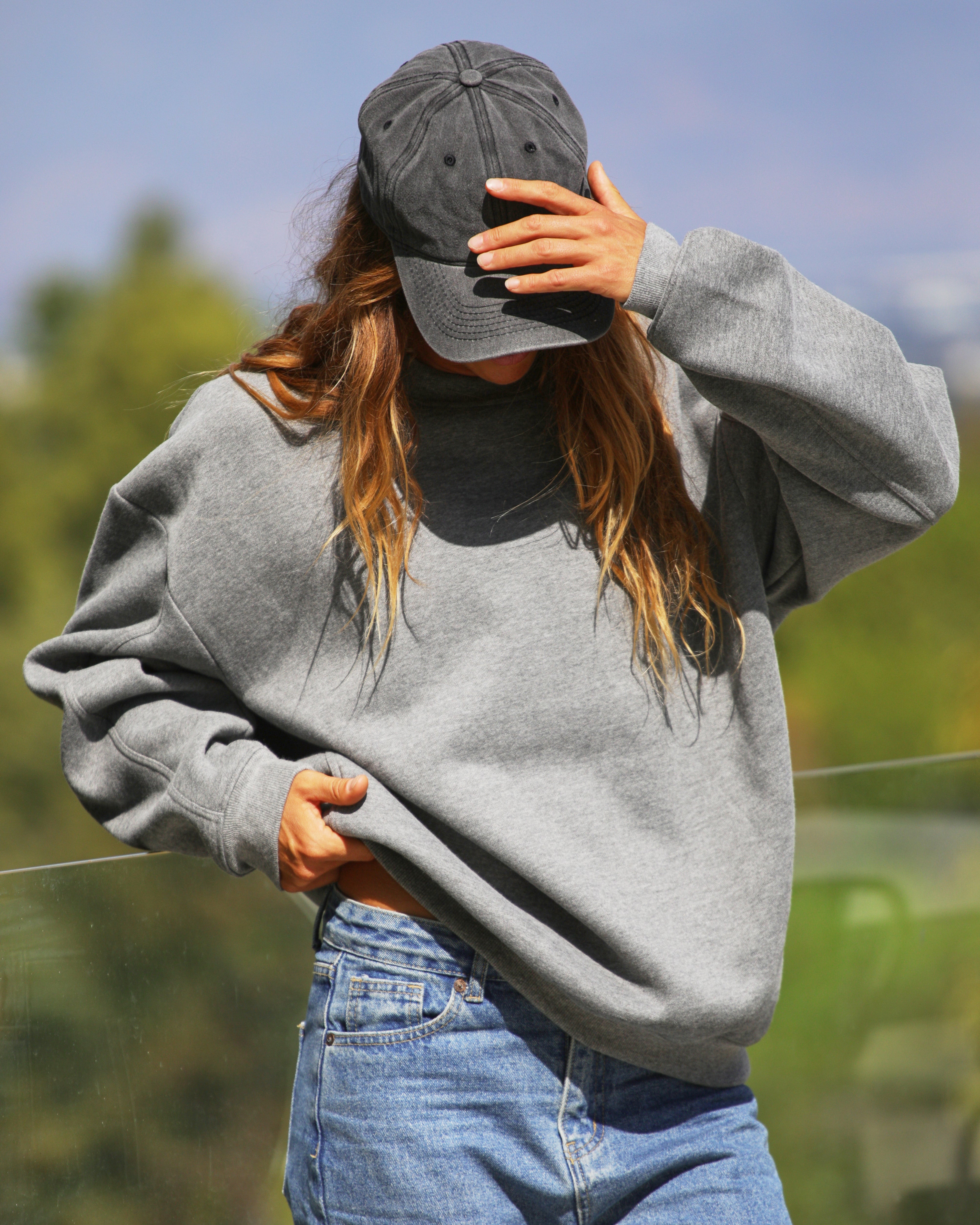 Buffalo Crew: Carbon Heather