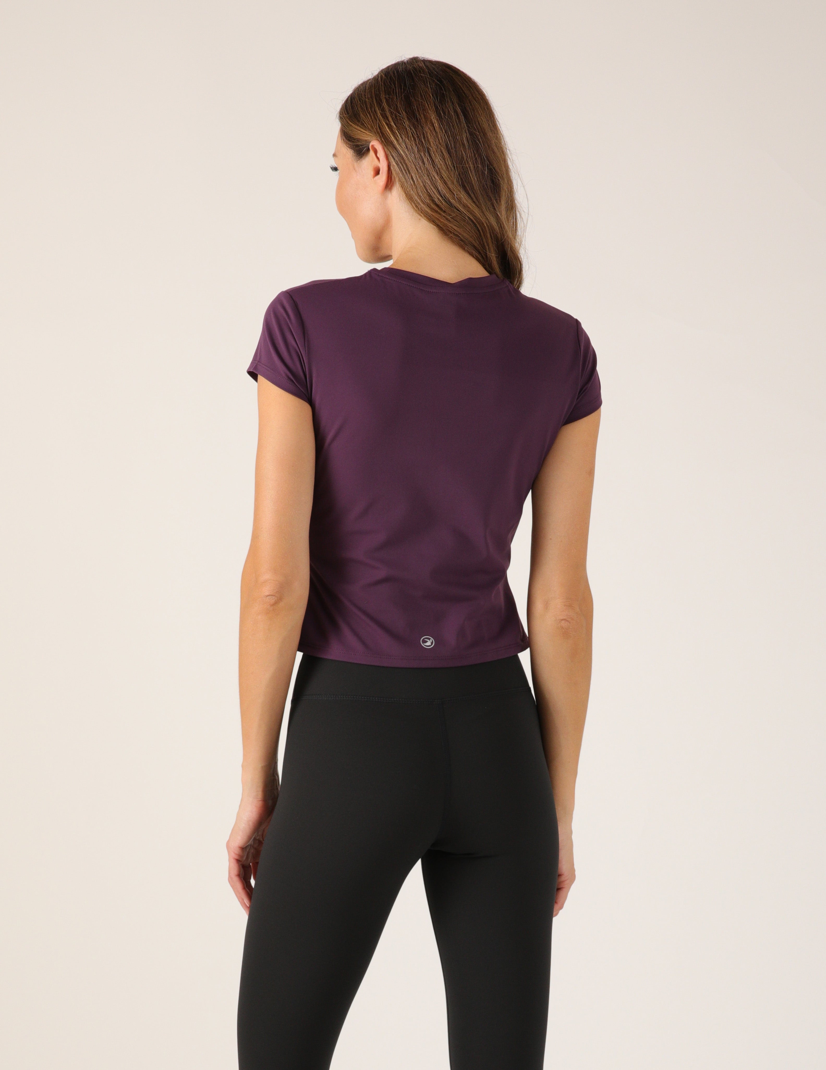 Align Tee: Blackberry Jam