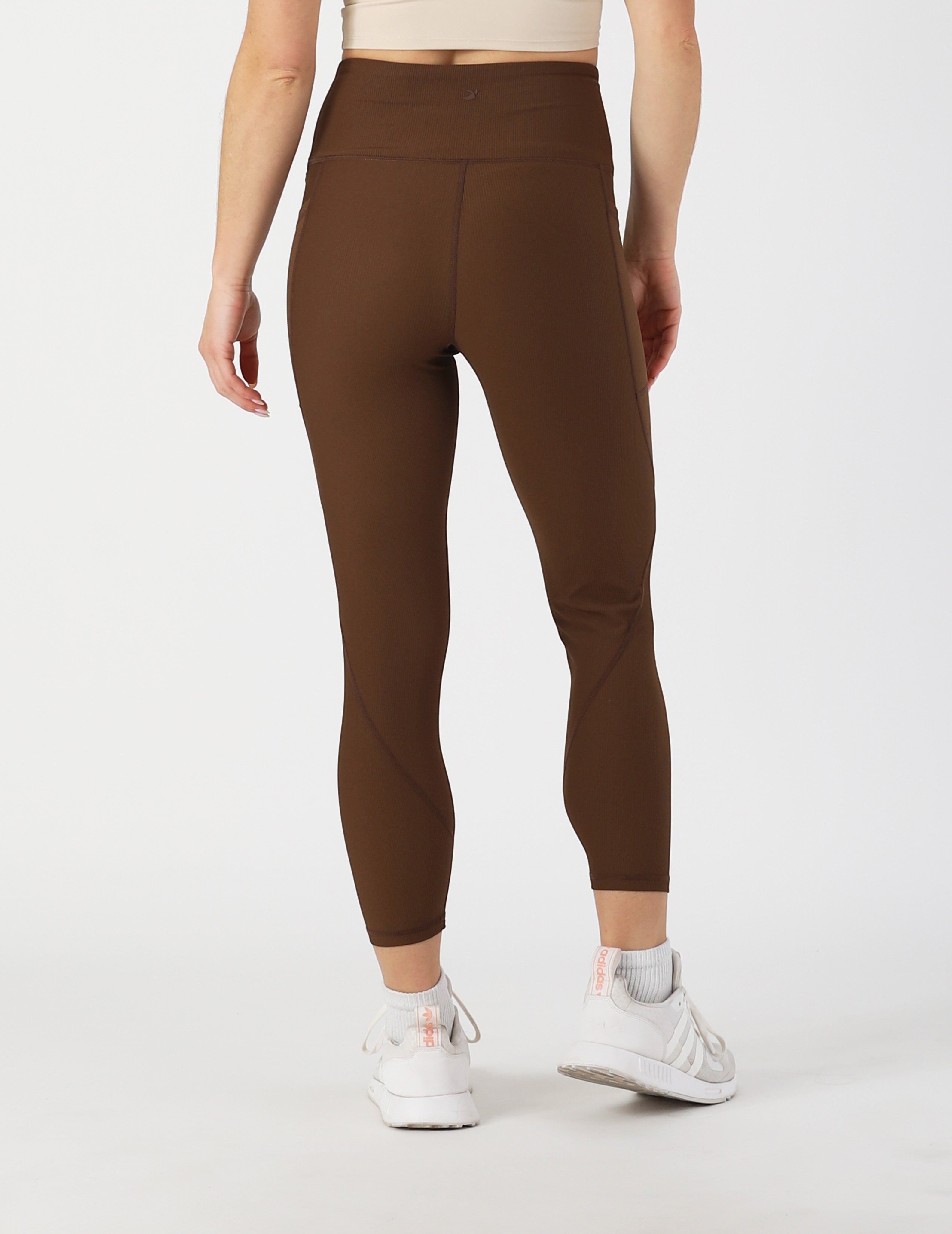 Beam 7/8 Legging: Chocolate