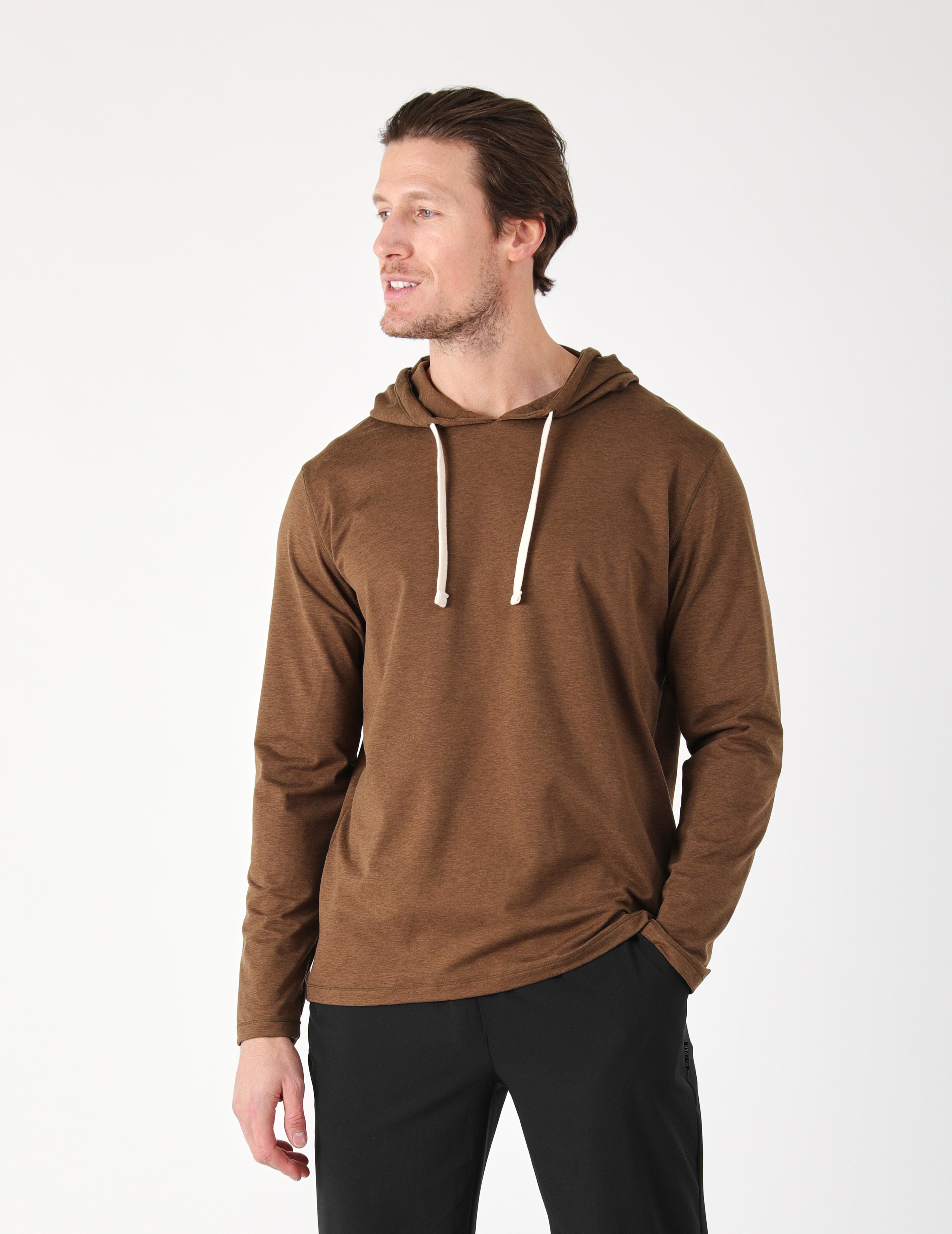 Bedord Hoodie: Chocolate Marble