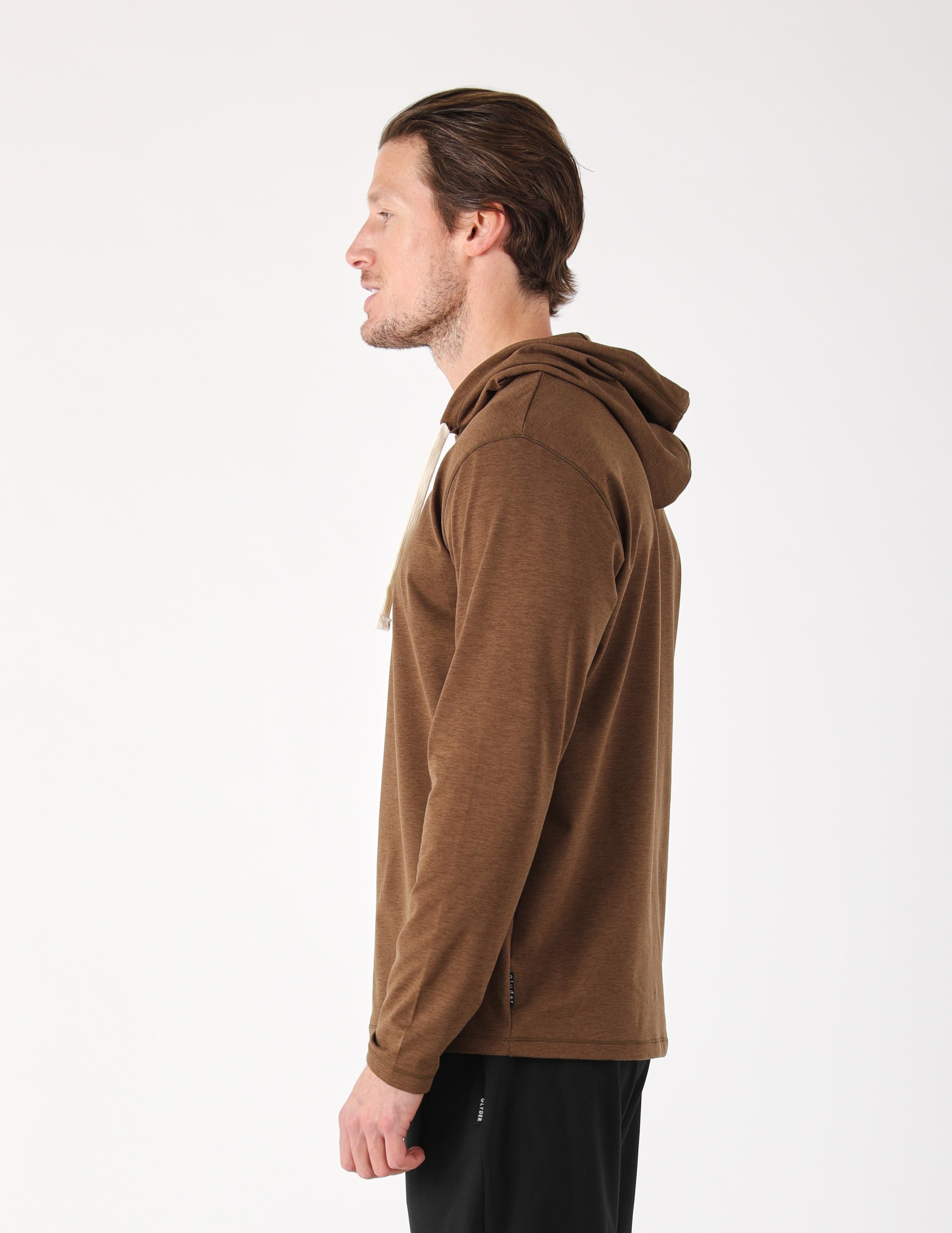 Bedord Hoodie: Chocolate Marble