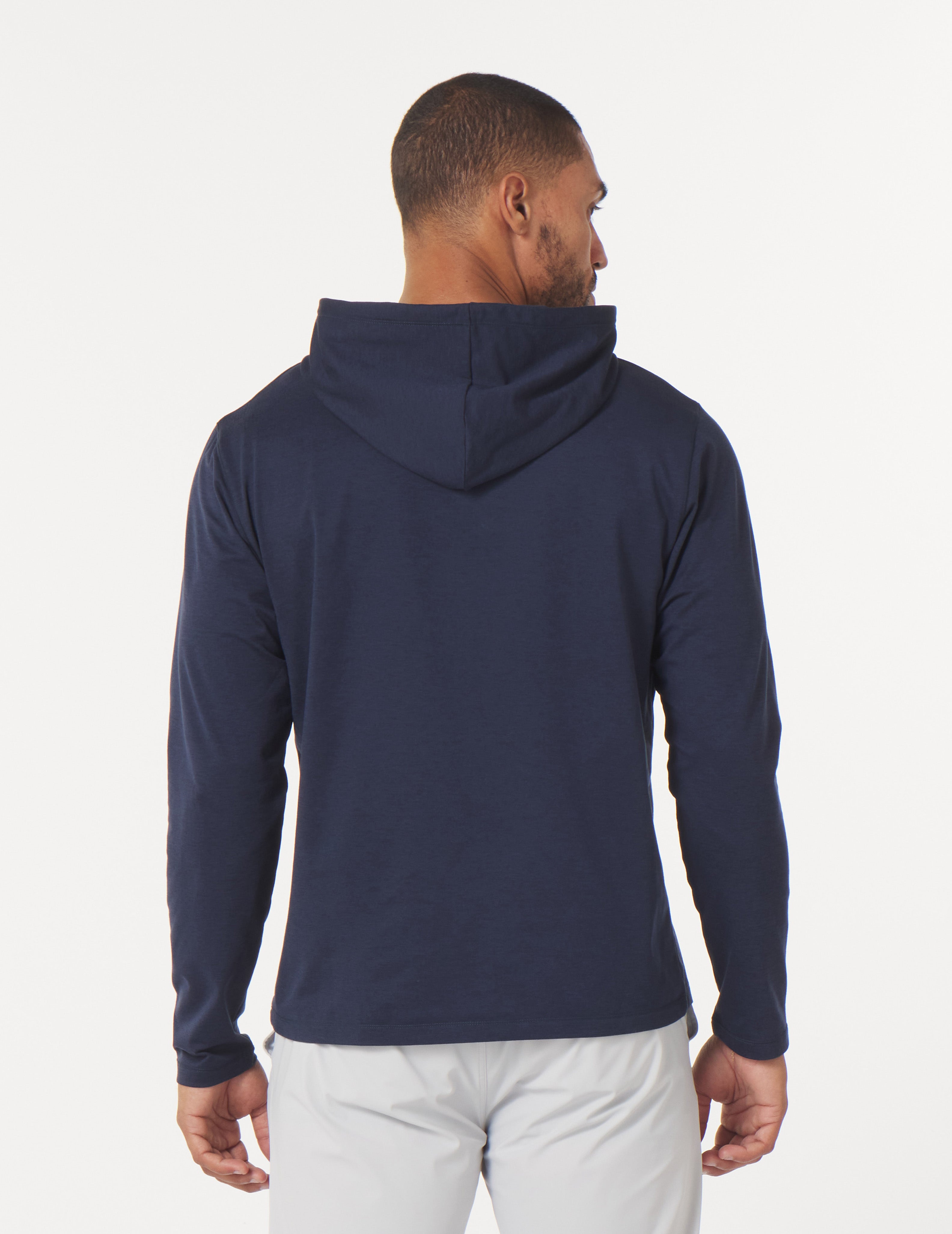 Bedford Hoodie: Navy Marble