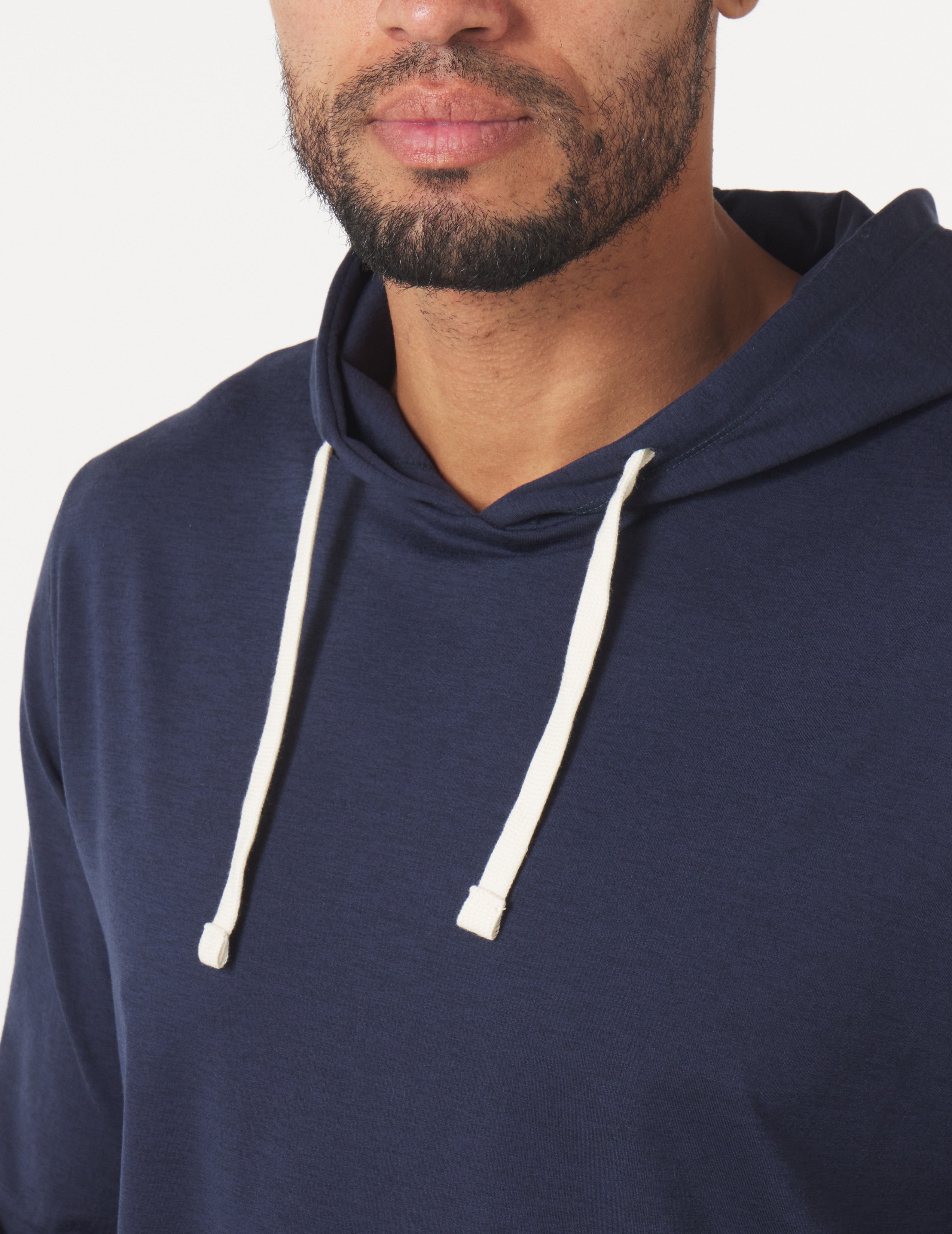 Bedford Hoodie: Navy Marble