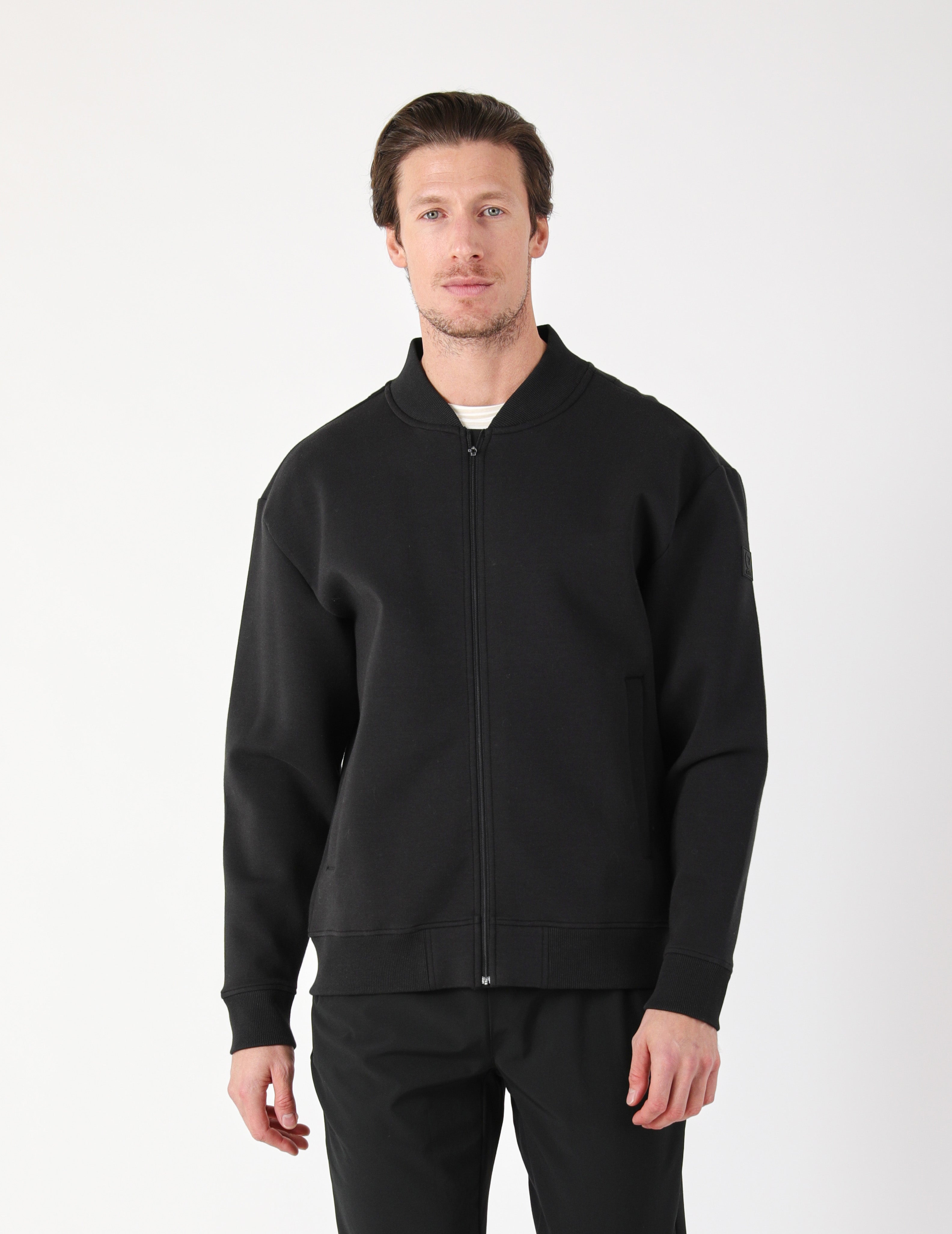 Bomber Jacket: Black