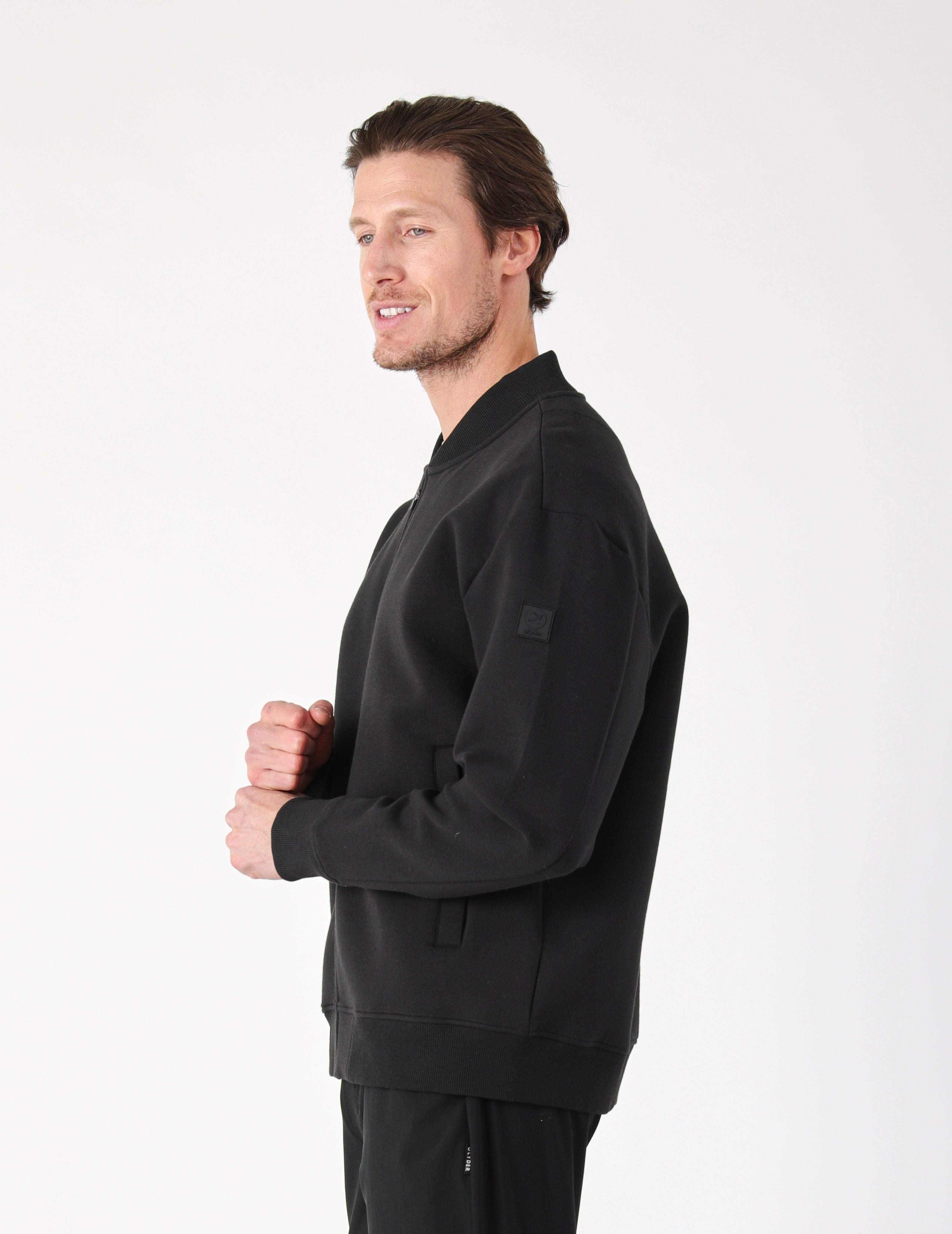 Bomber Jacket: Black