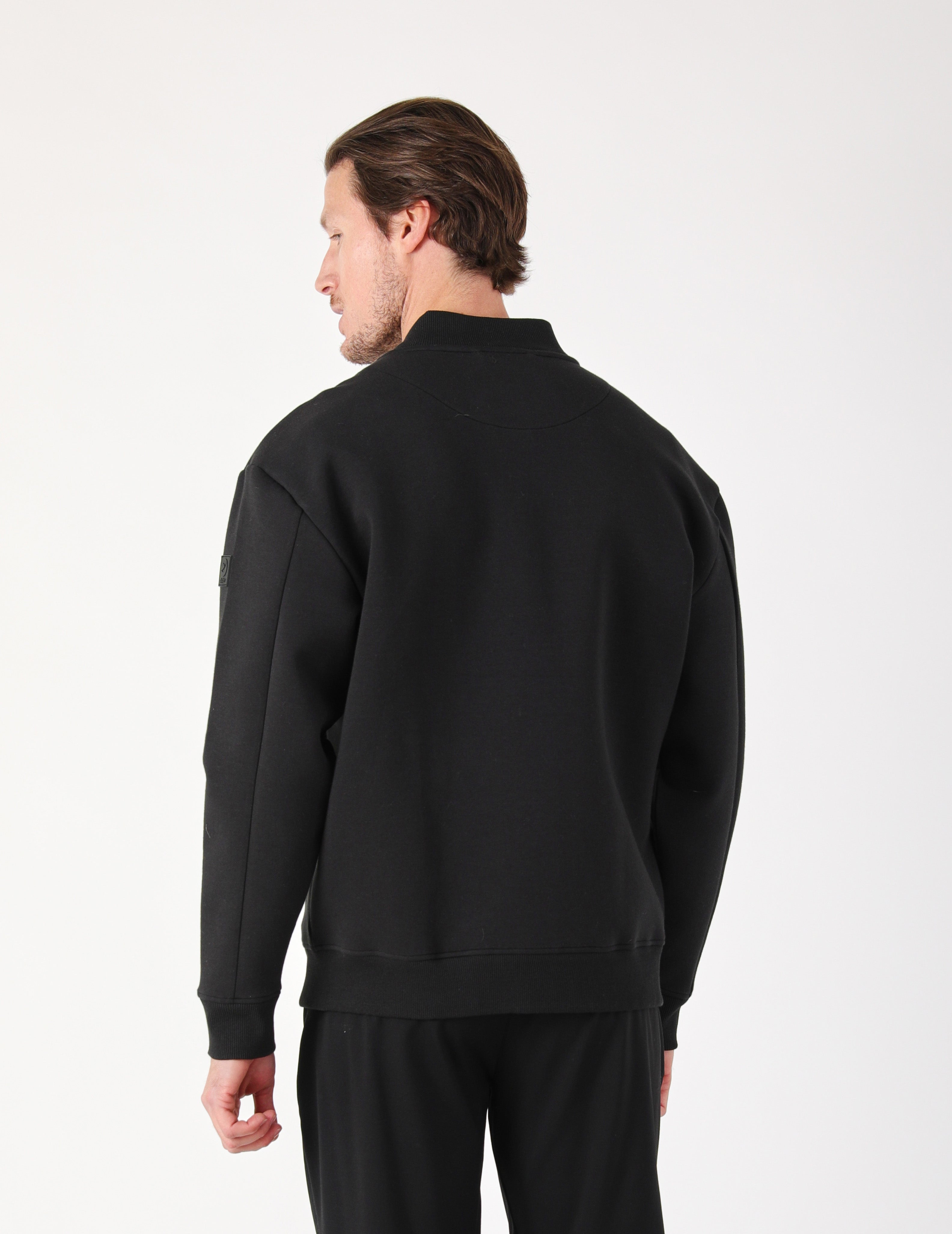 Bomber Jacket: Black