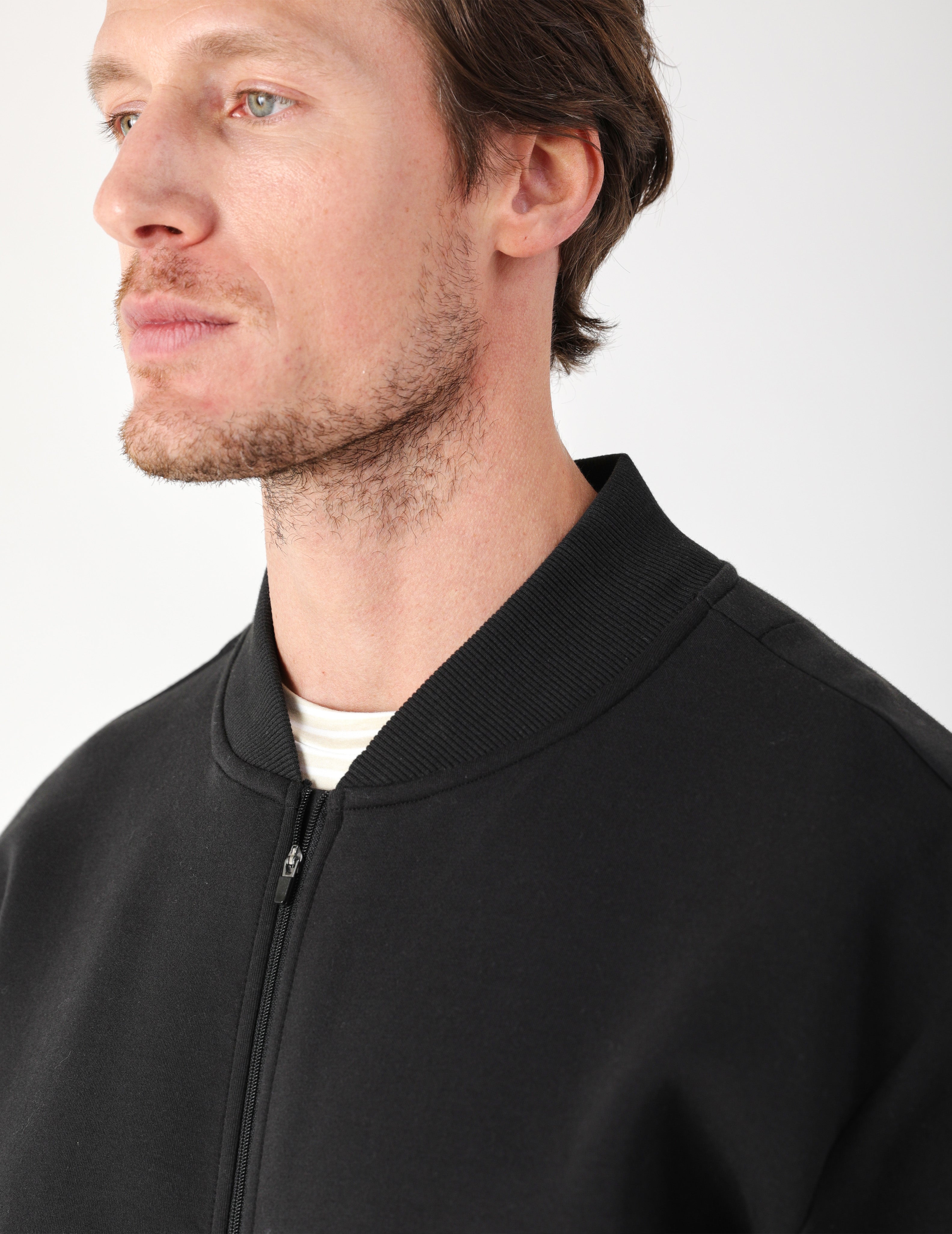 Bomber Jacket: Black