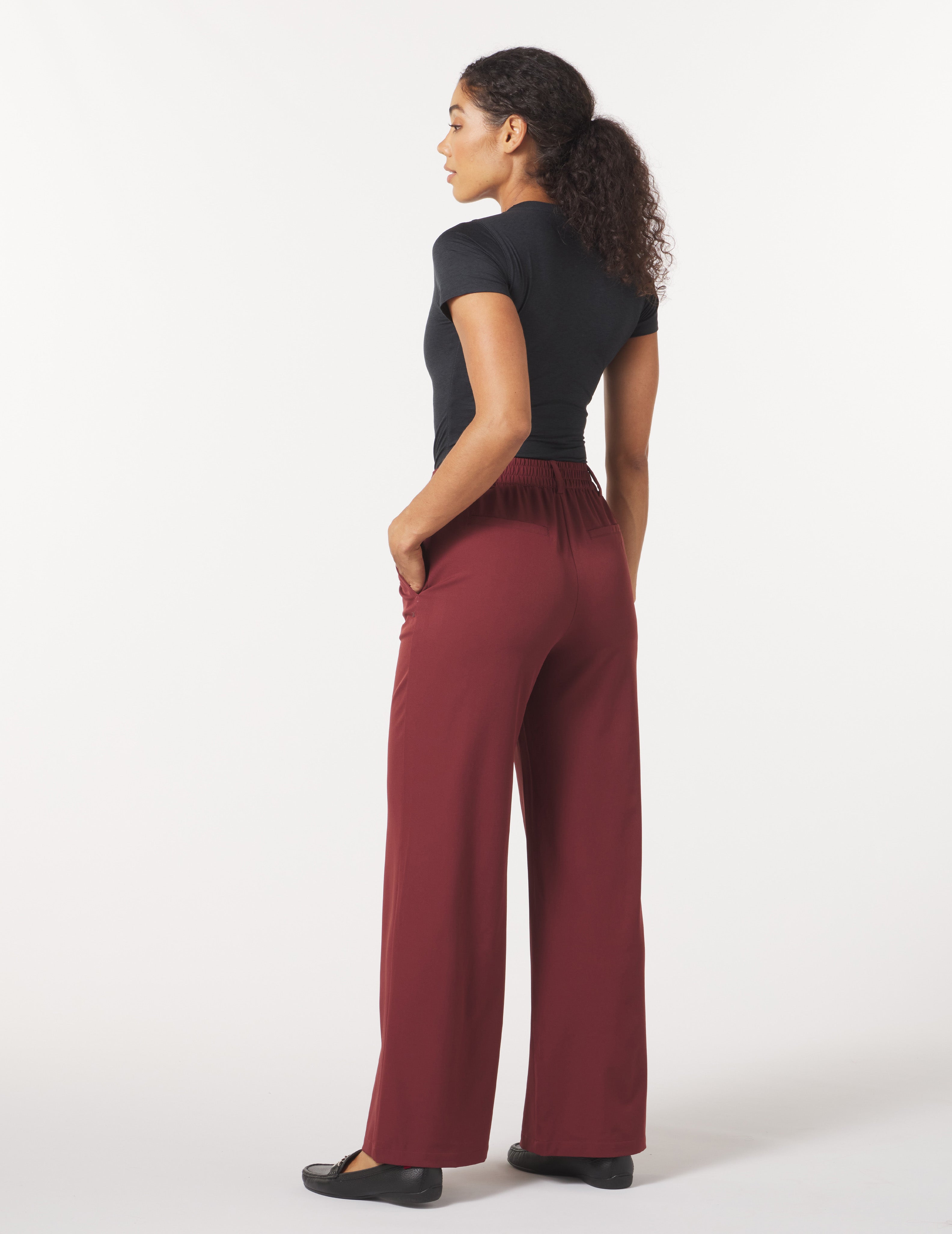 Brooklyn Trouser: Chestnut