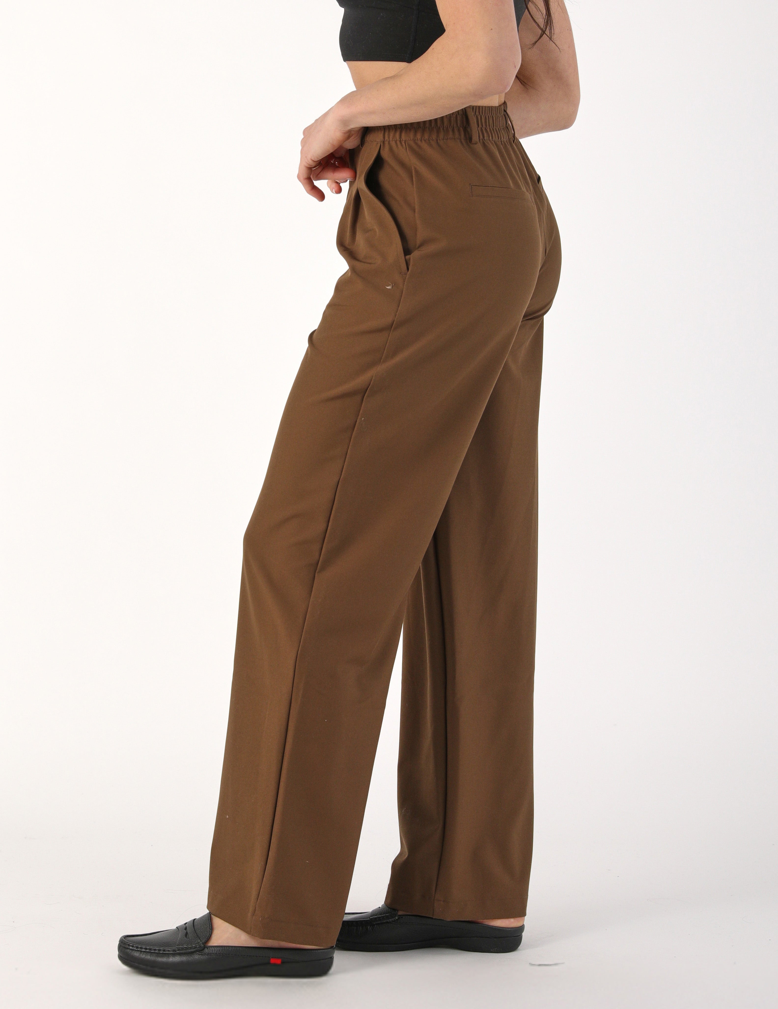 Brooklyn Trouser: Chocolate