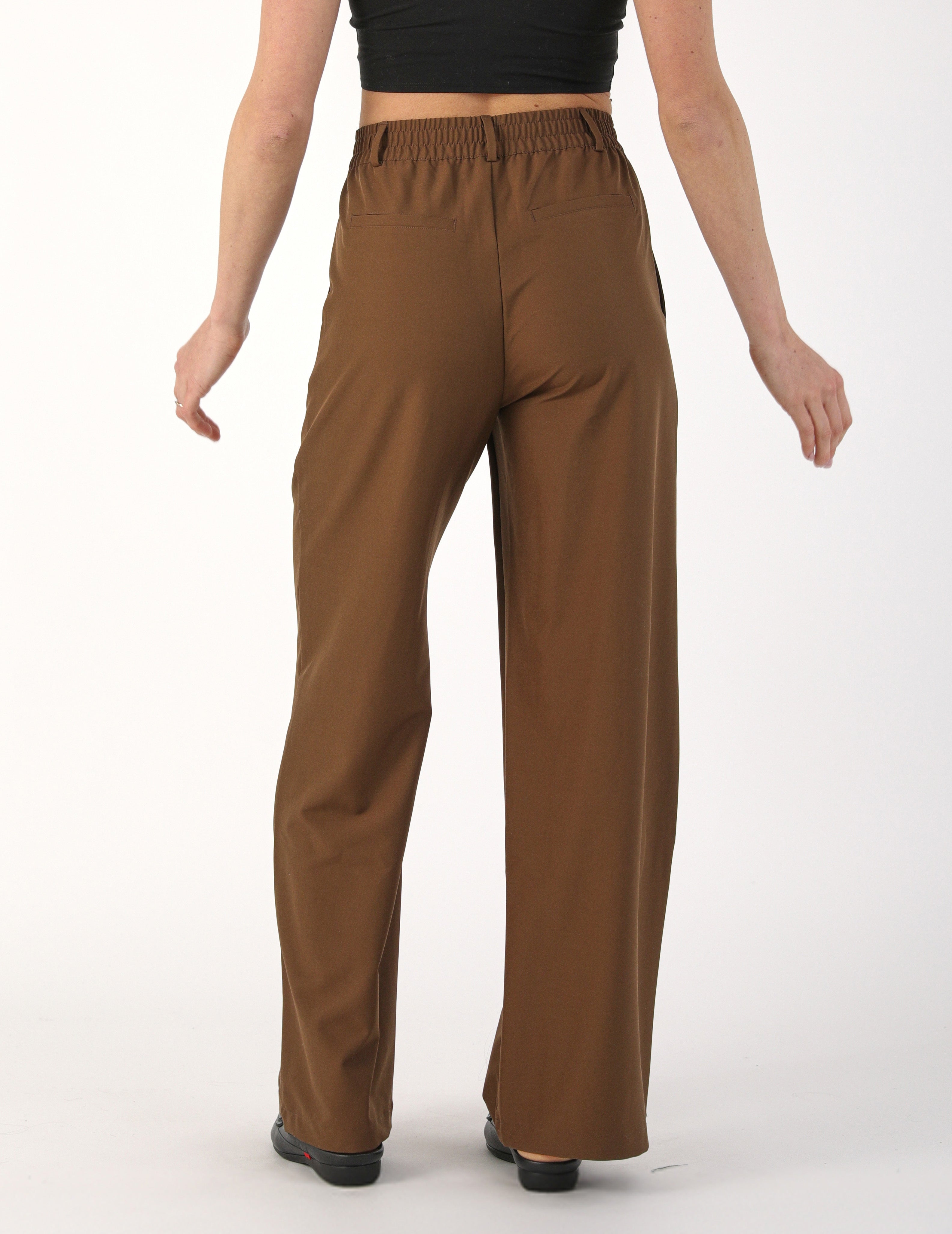 Brooklyn Trouser: Chocolate
