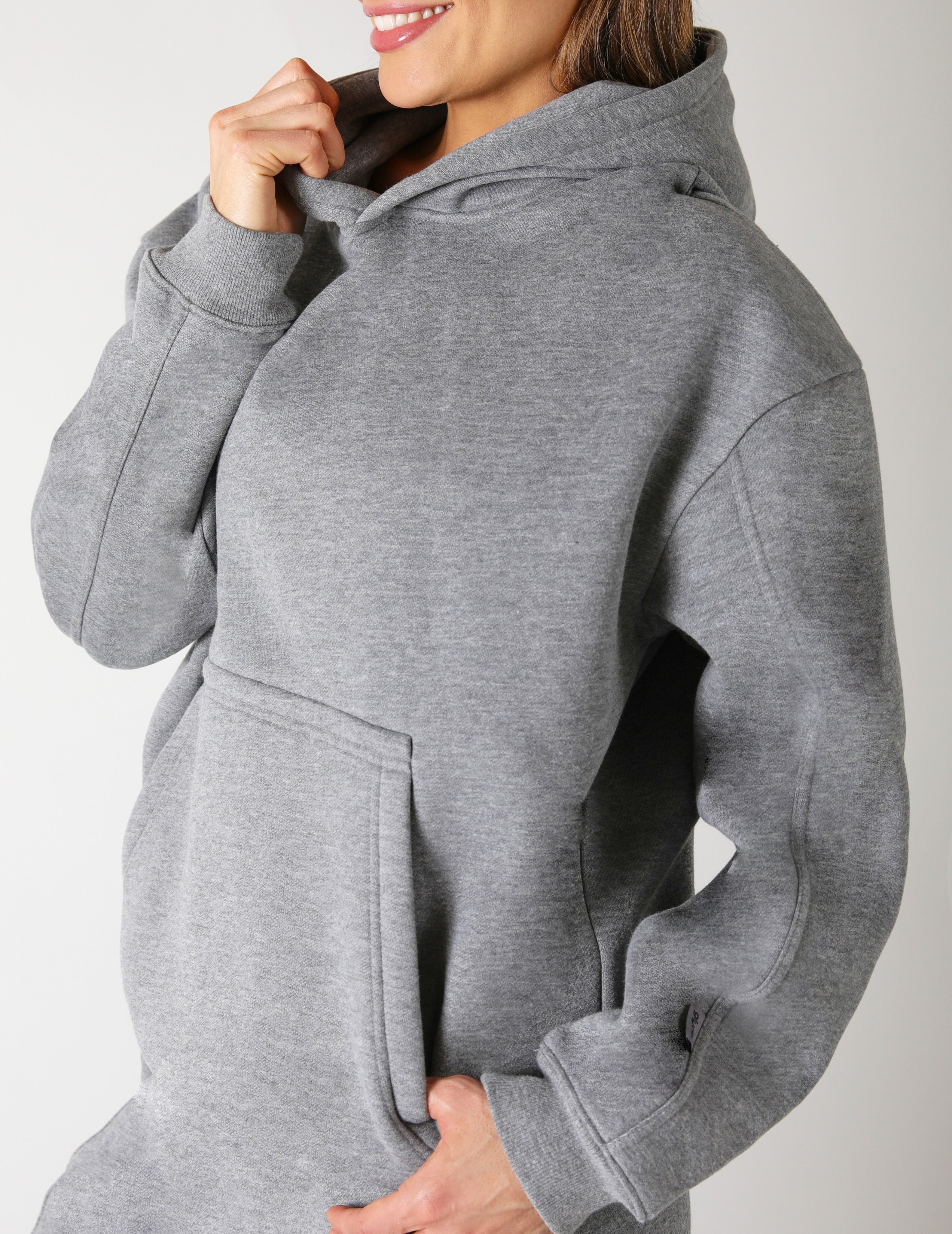 Buffalo Hoodie: Carbon Heather