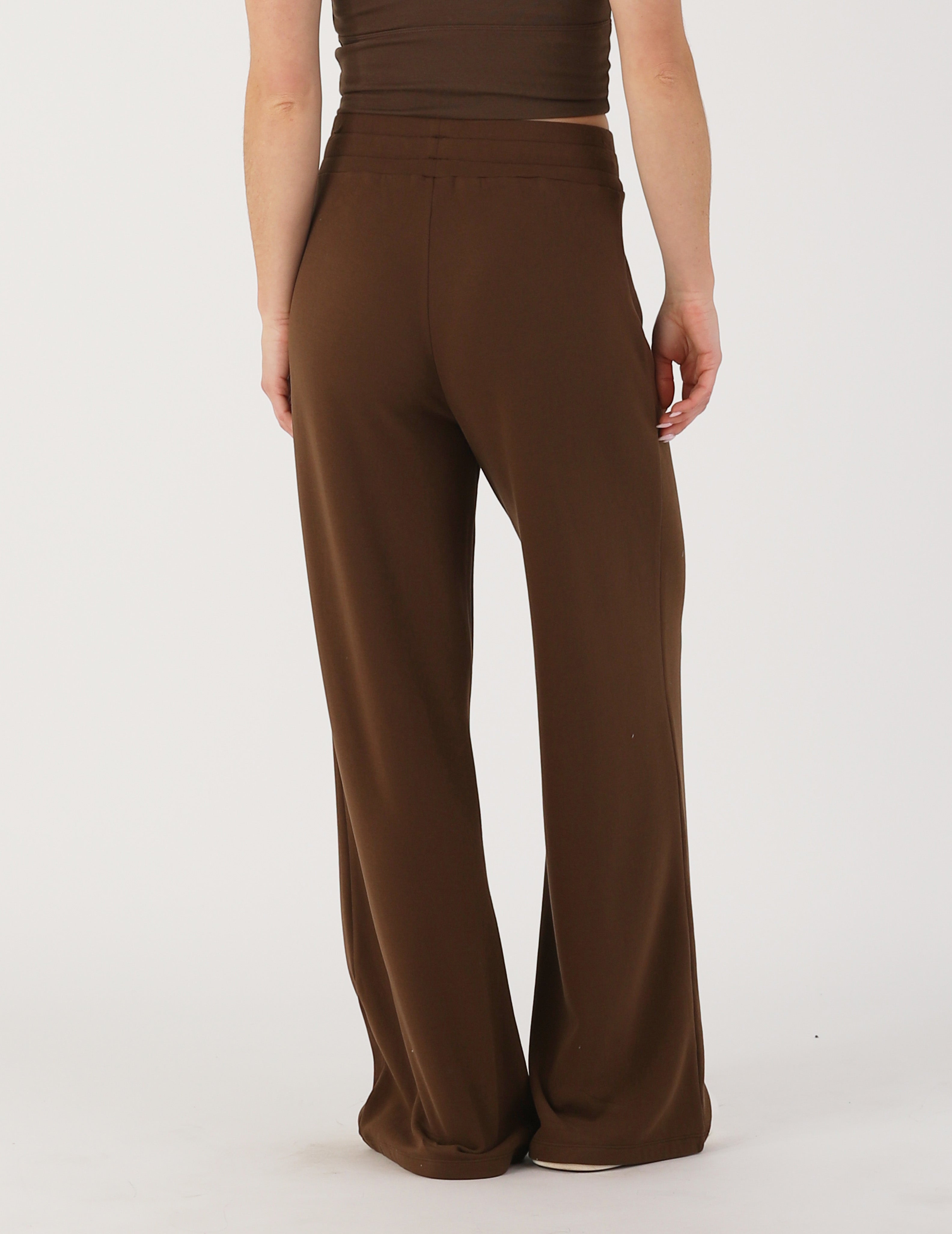 Cloud Fleece Pant: Chocolate