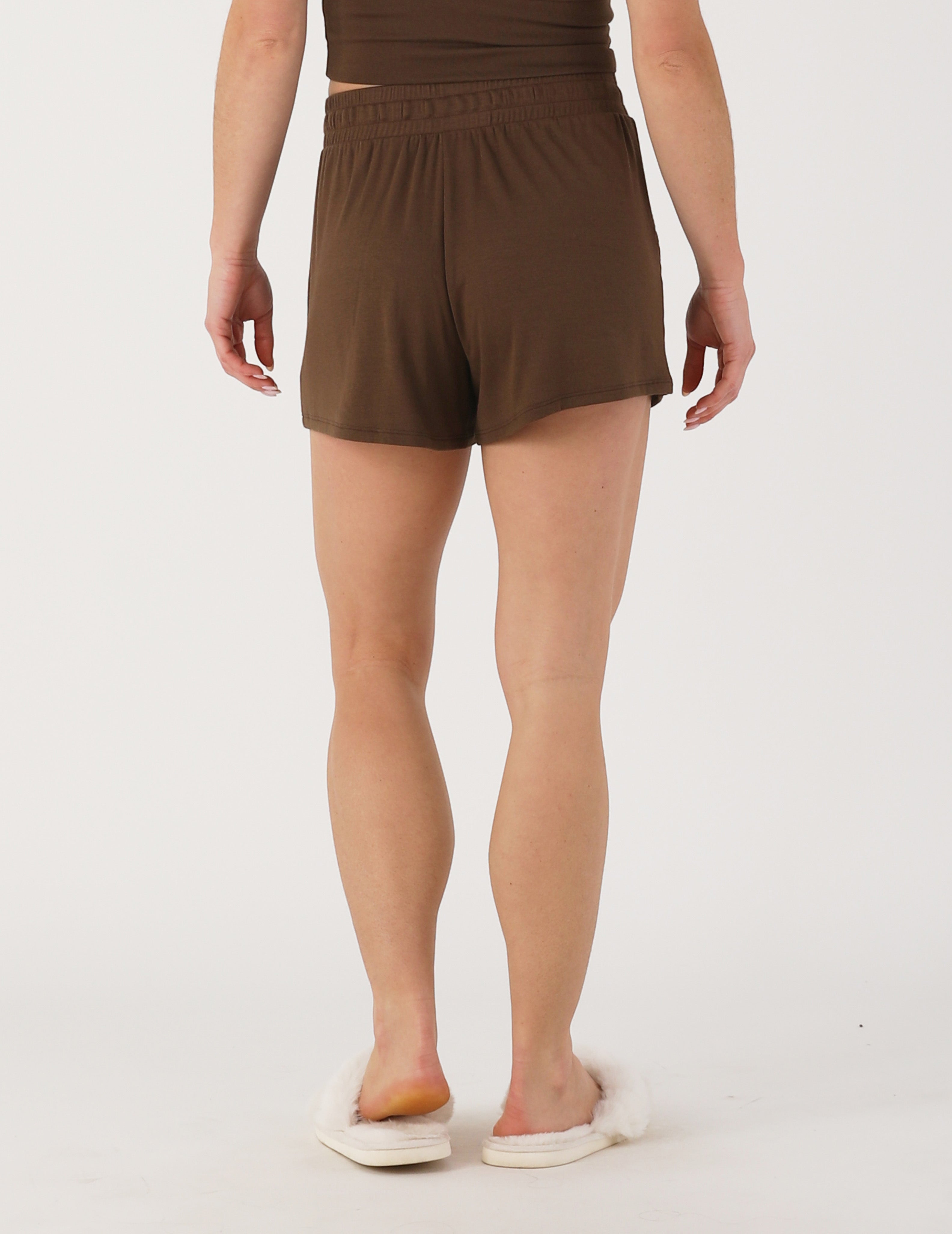 Cozy Comfort Short: Chocolate