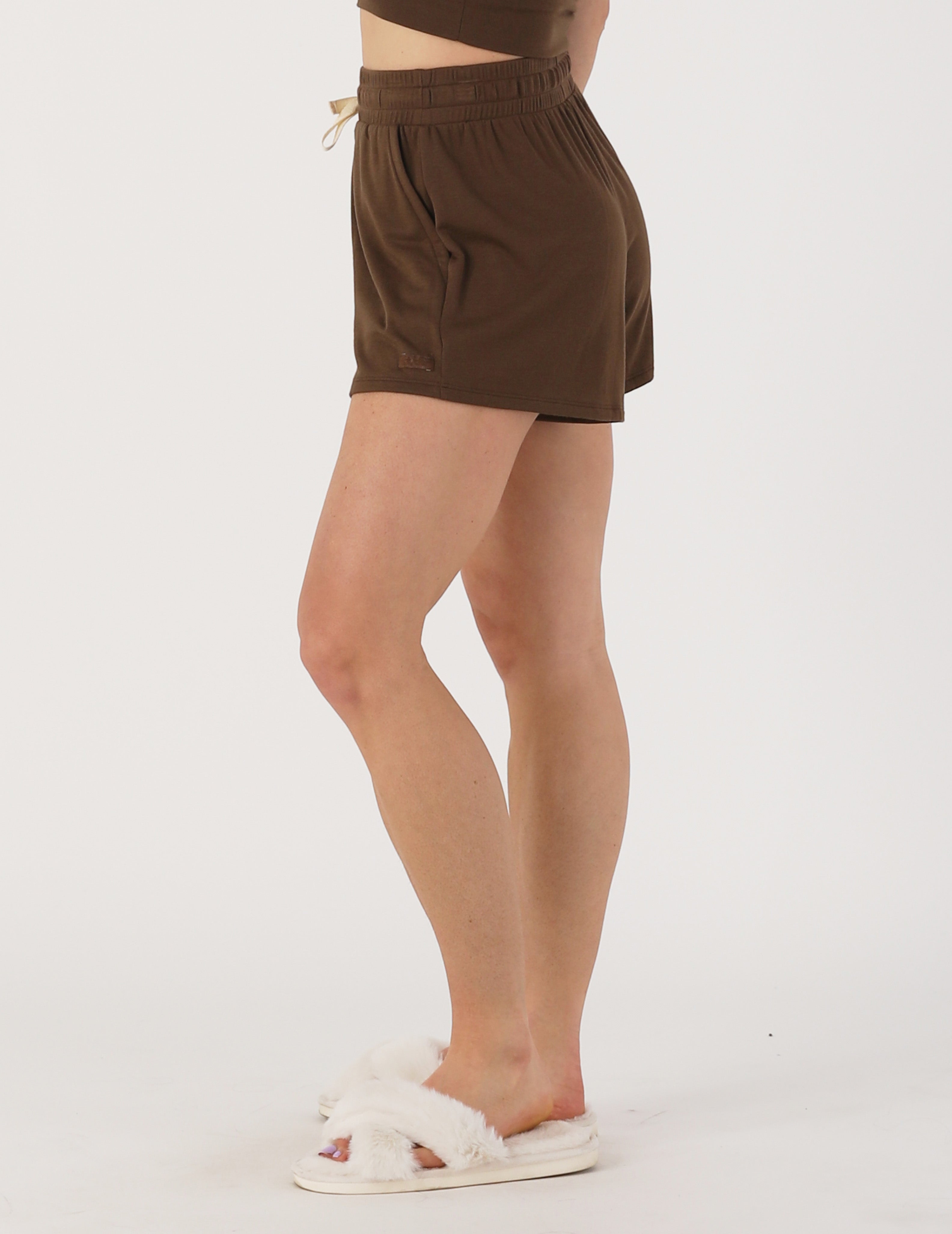 Cozy Comfort Short: Chocolate