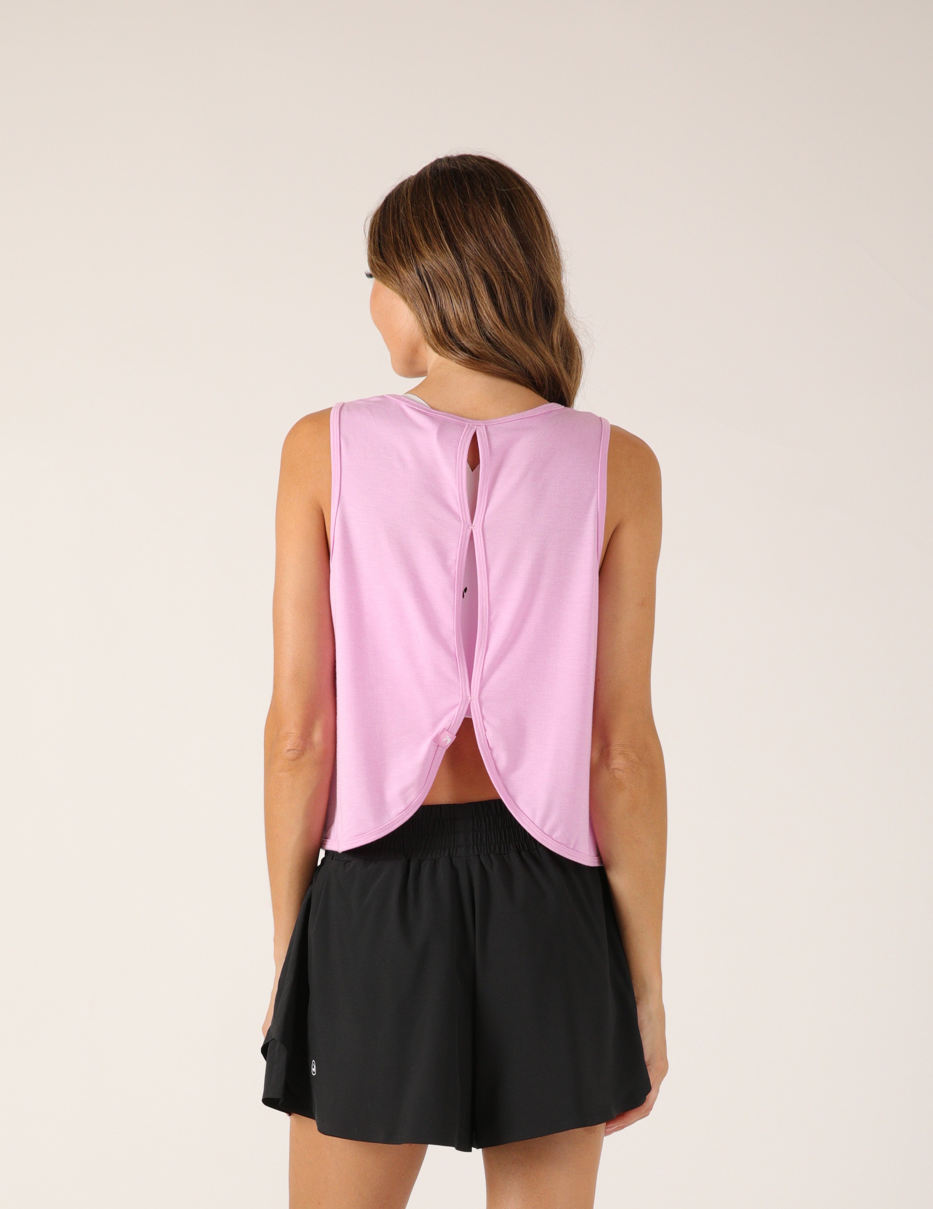 Cut Loose Tank: Wild Orchid
