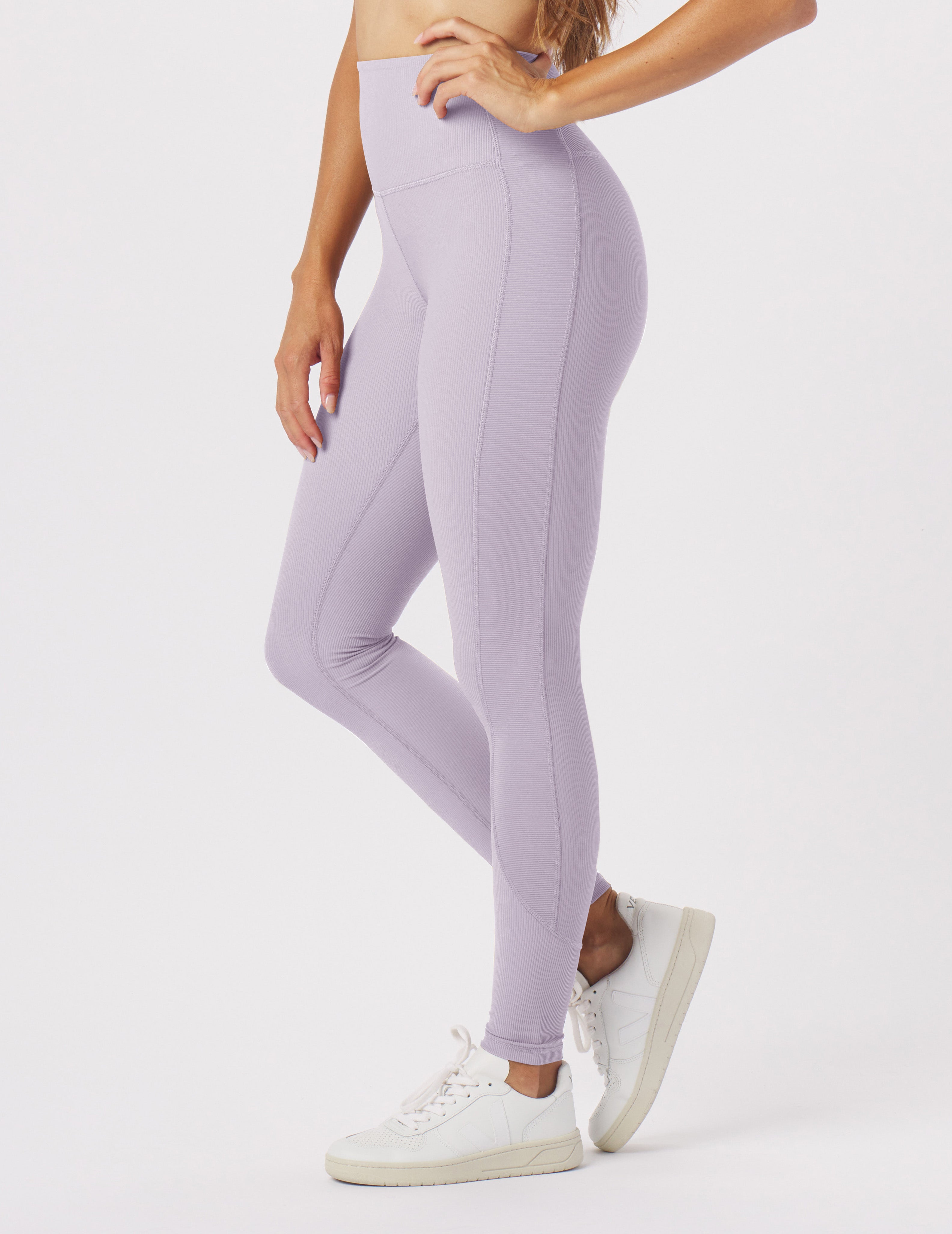 Directional Legging: Dusty Lavender