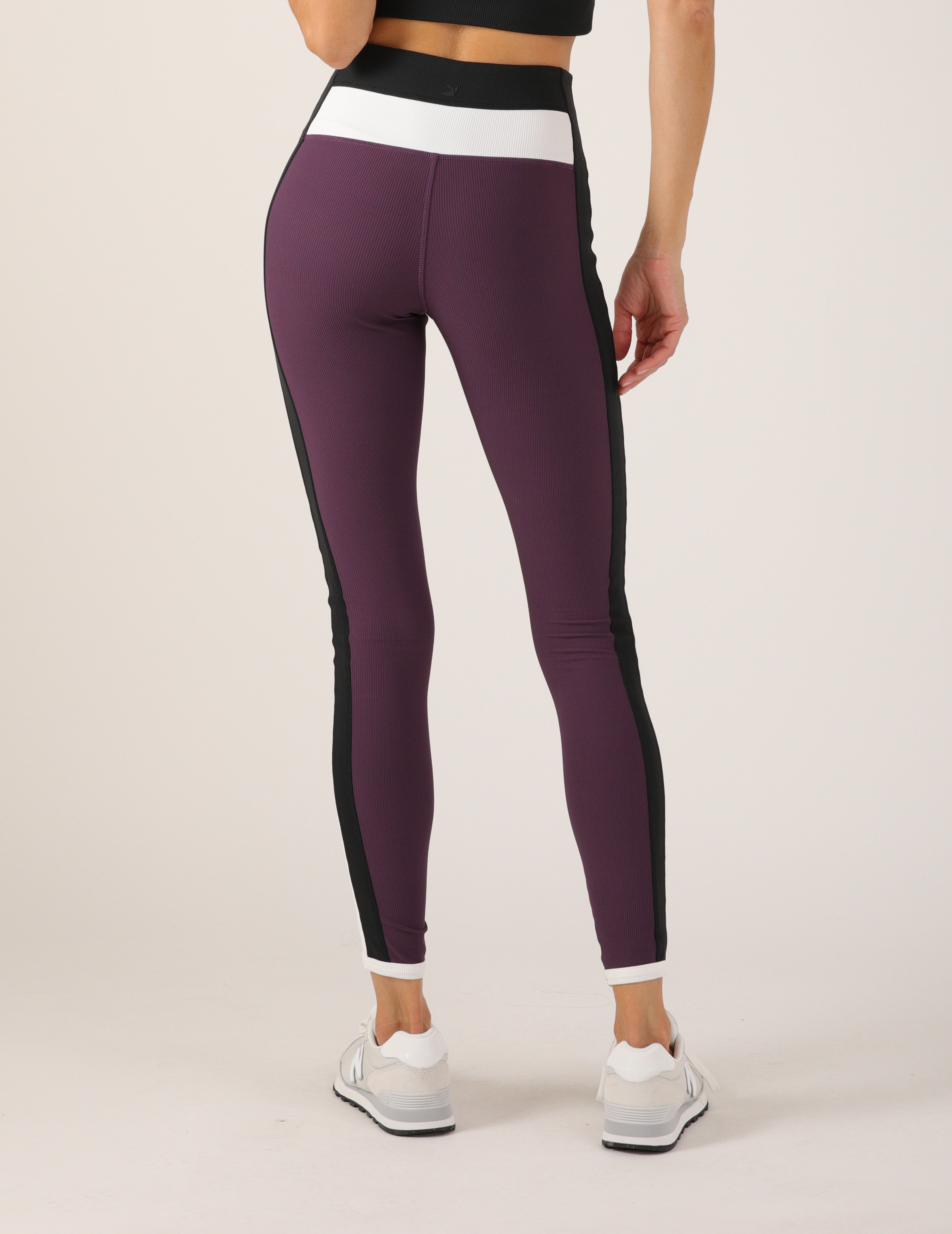 Directional Legging: Blackberry Jam