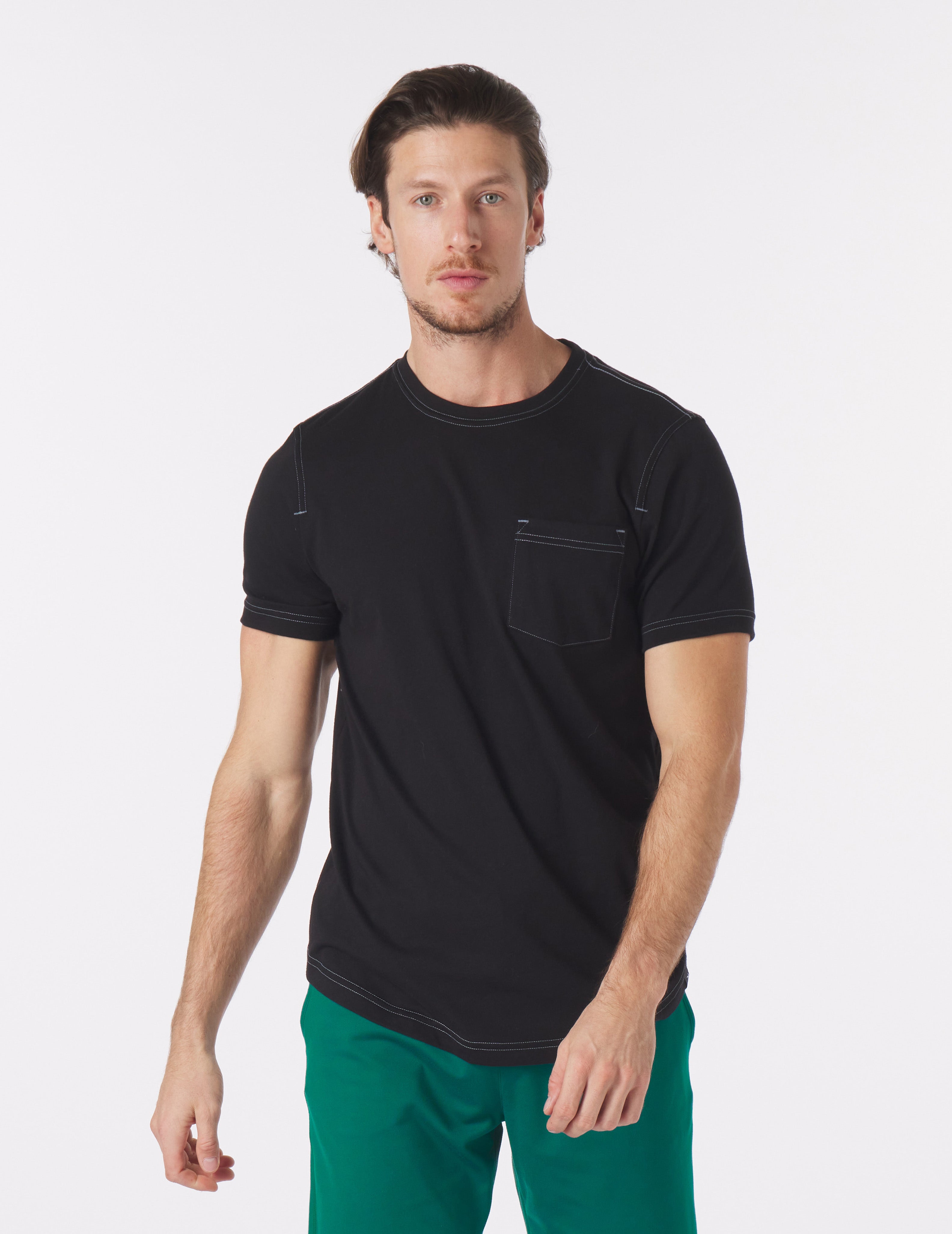 Do No Harm Tee: Jet Black