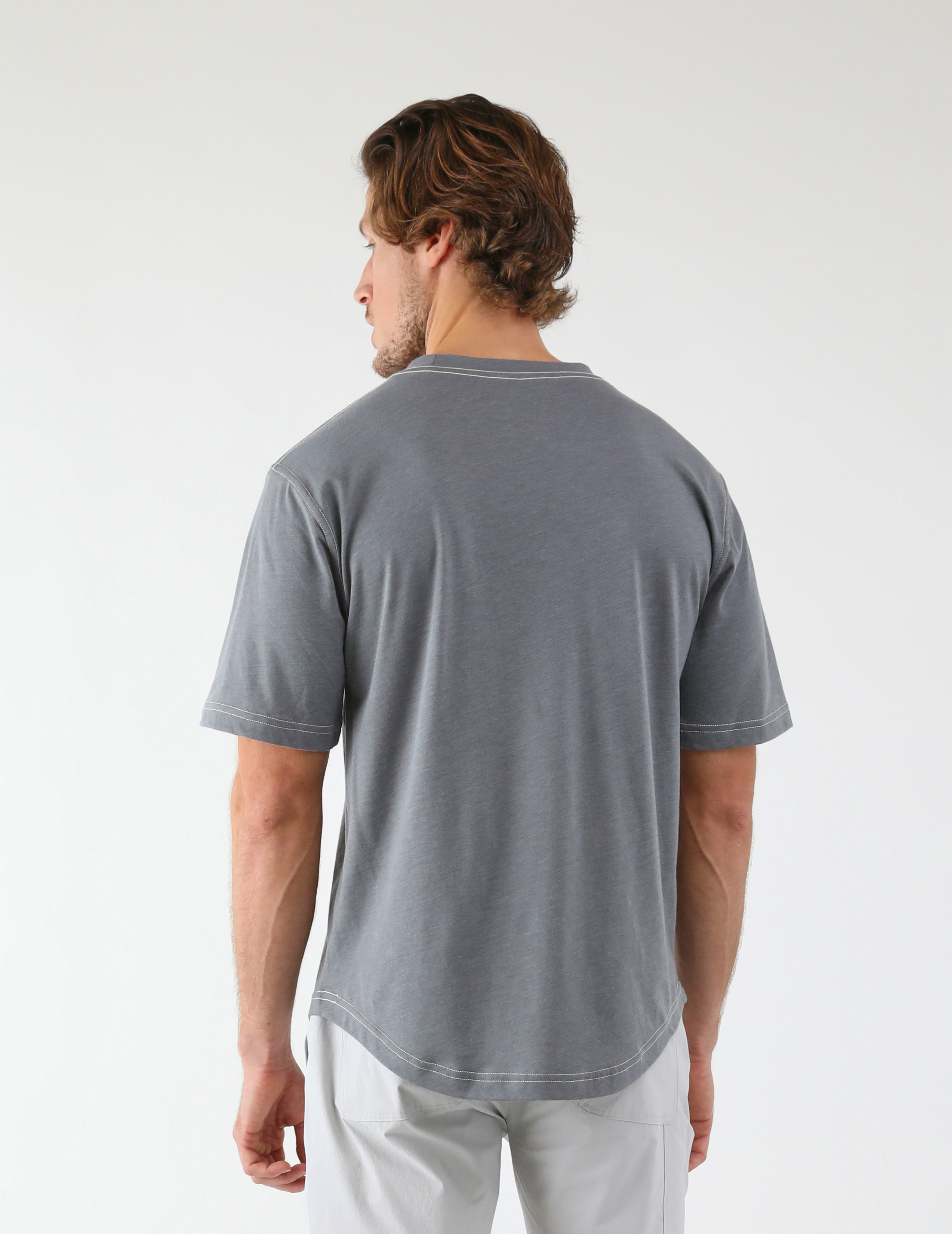 Do No Harm Oversized Tee: Ash Grey