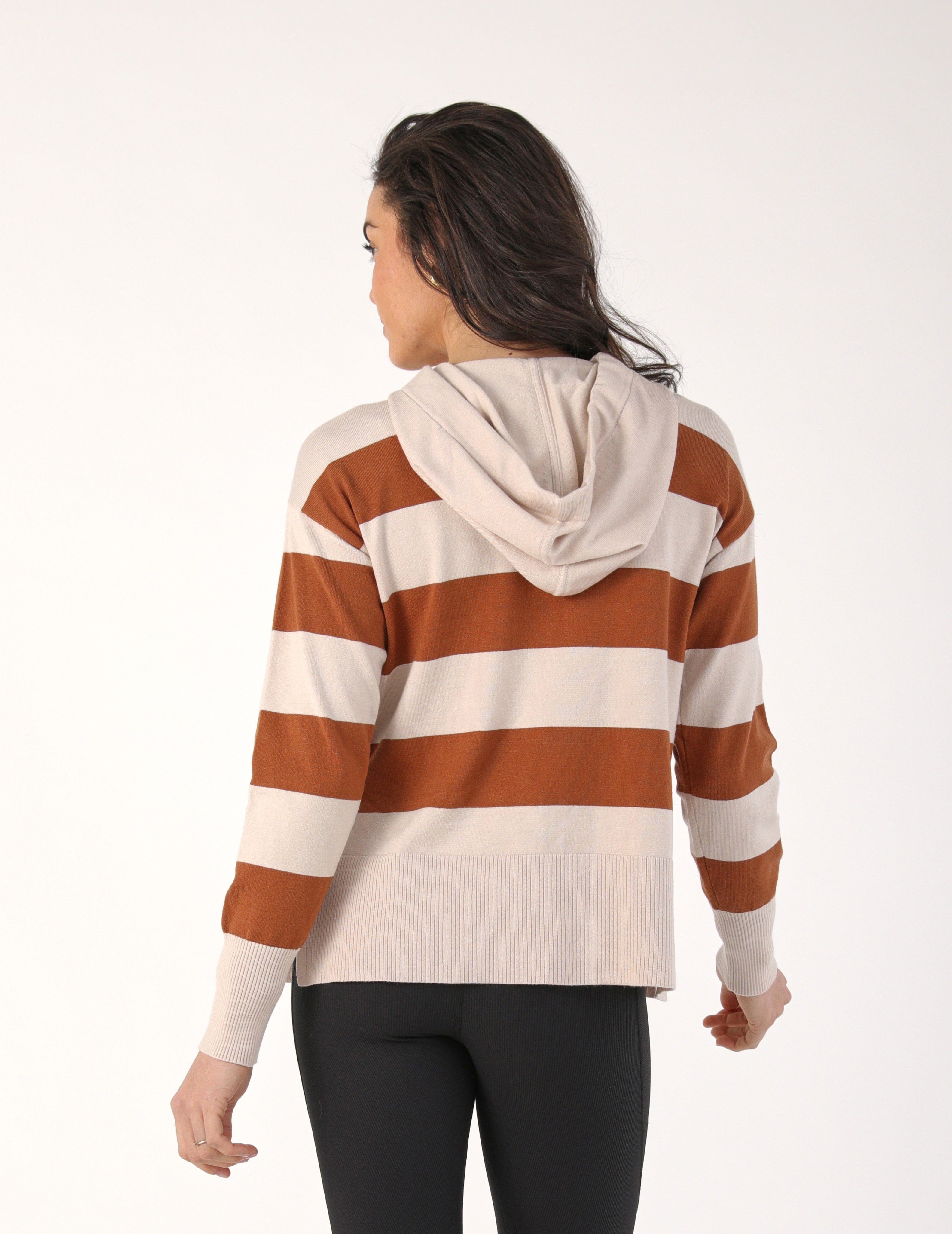 Elite Hoodie: Oatmilk/Cinnamon