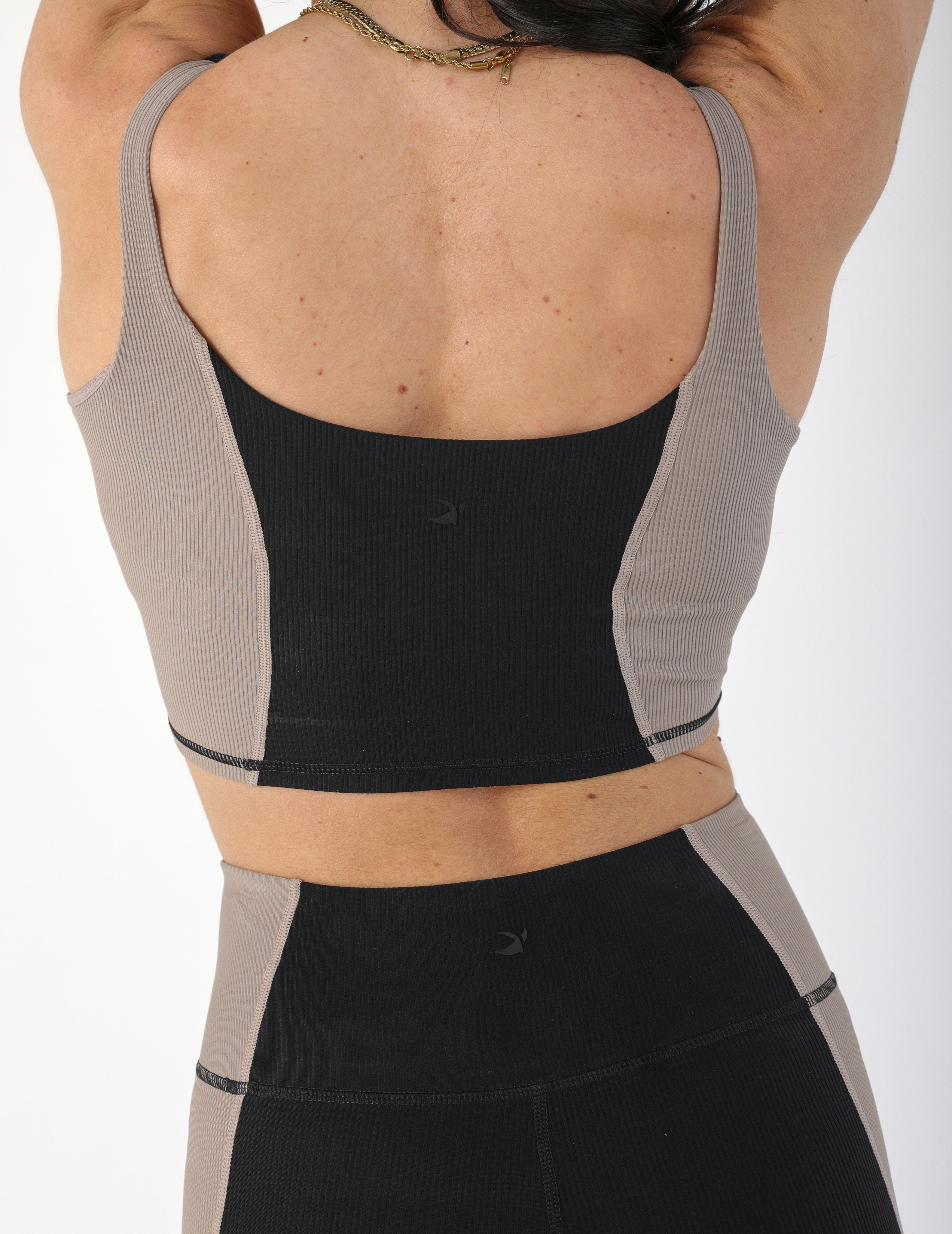 Fusion Bra: Black/Latte