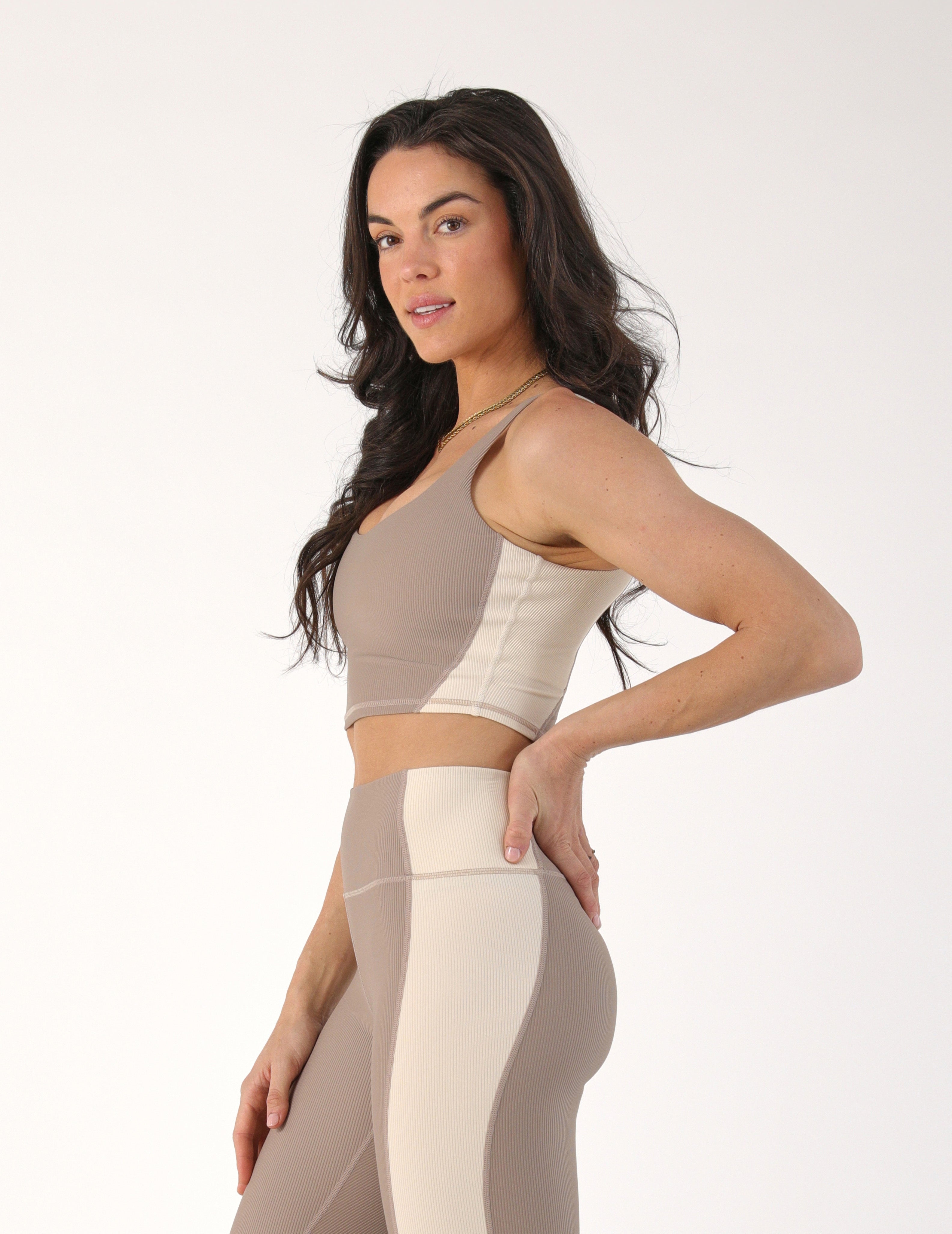 Fusion Bra: Latte/Oatmilk