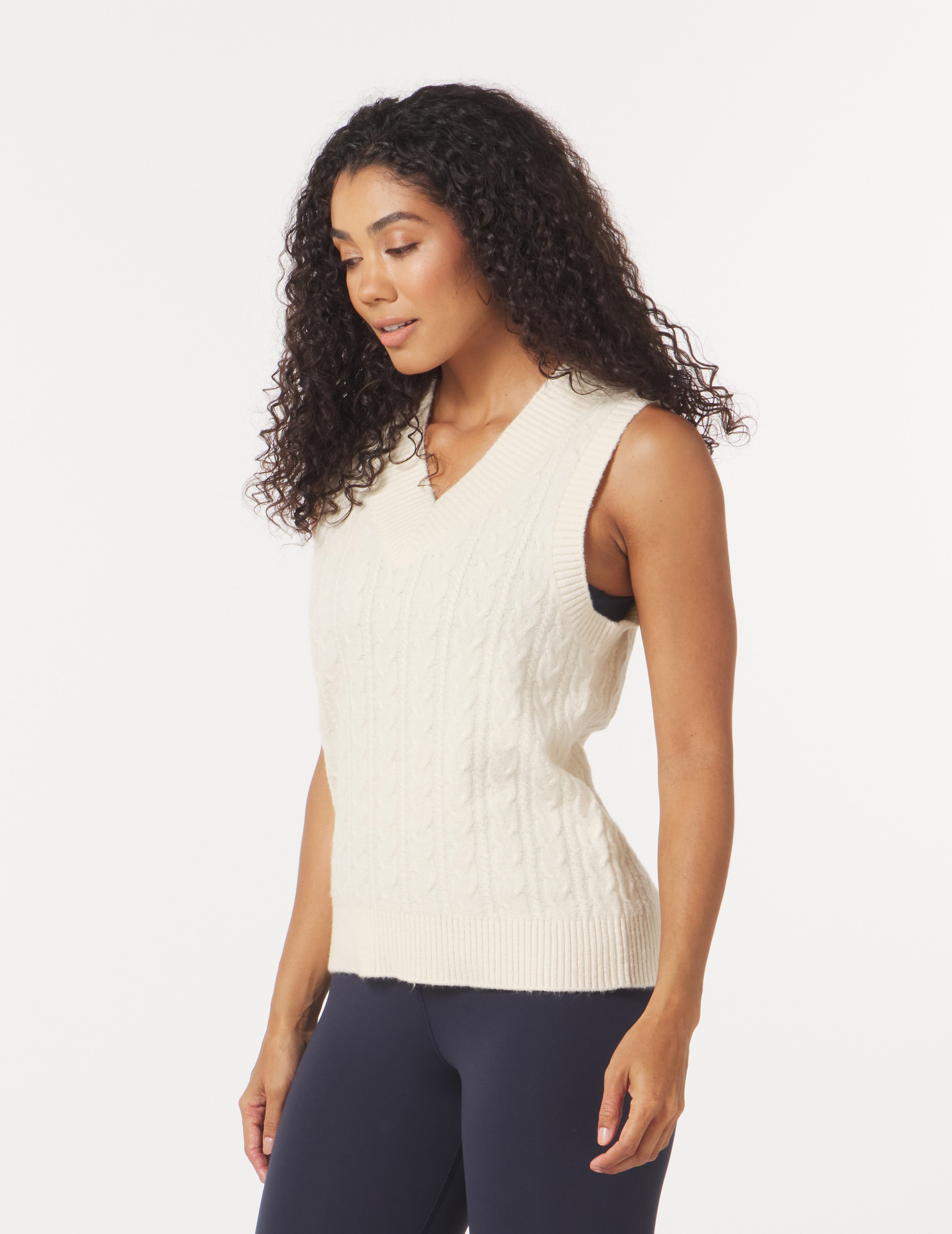 Hanalei Vest: Oatmilk