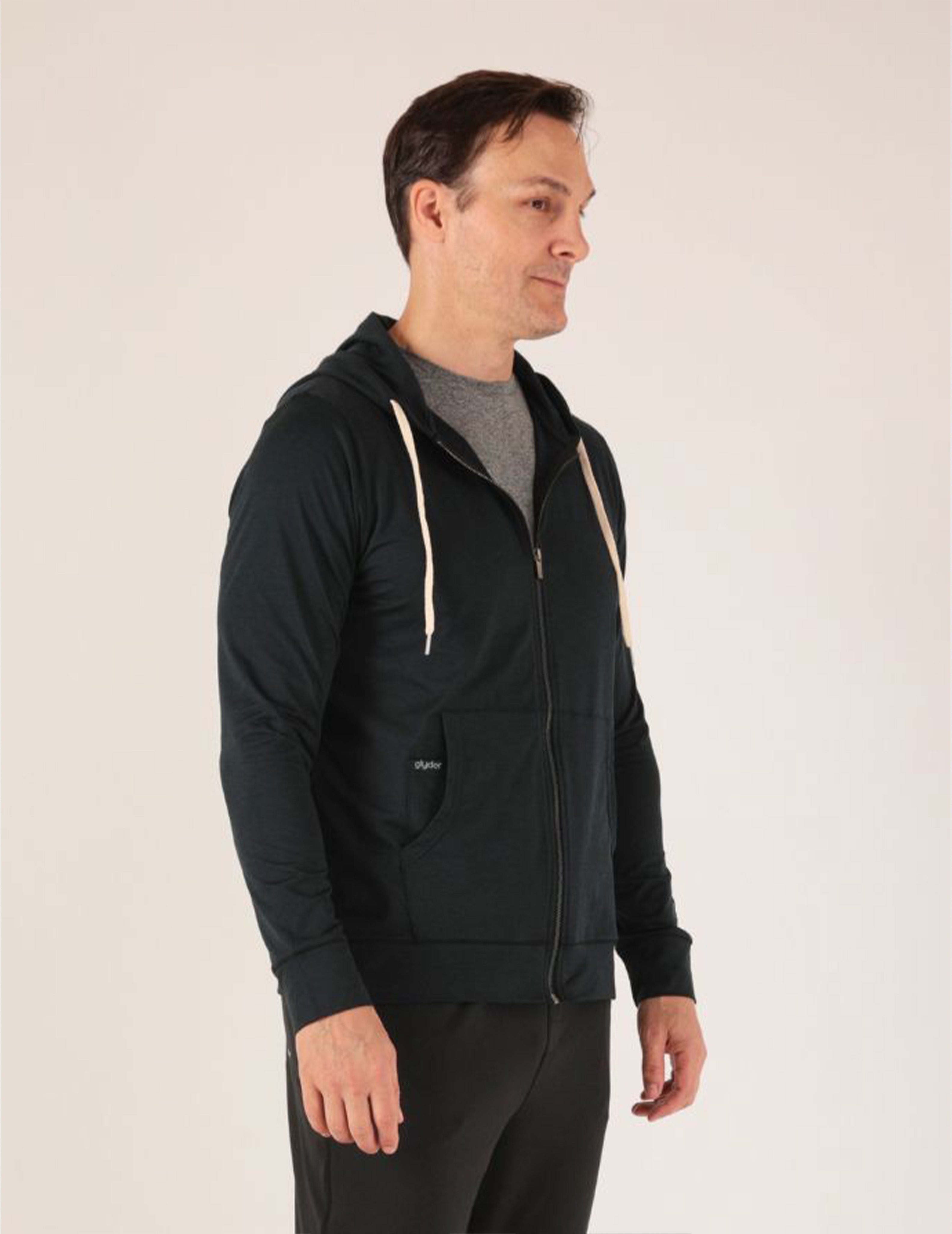 Harrington Full Zip: Black