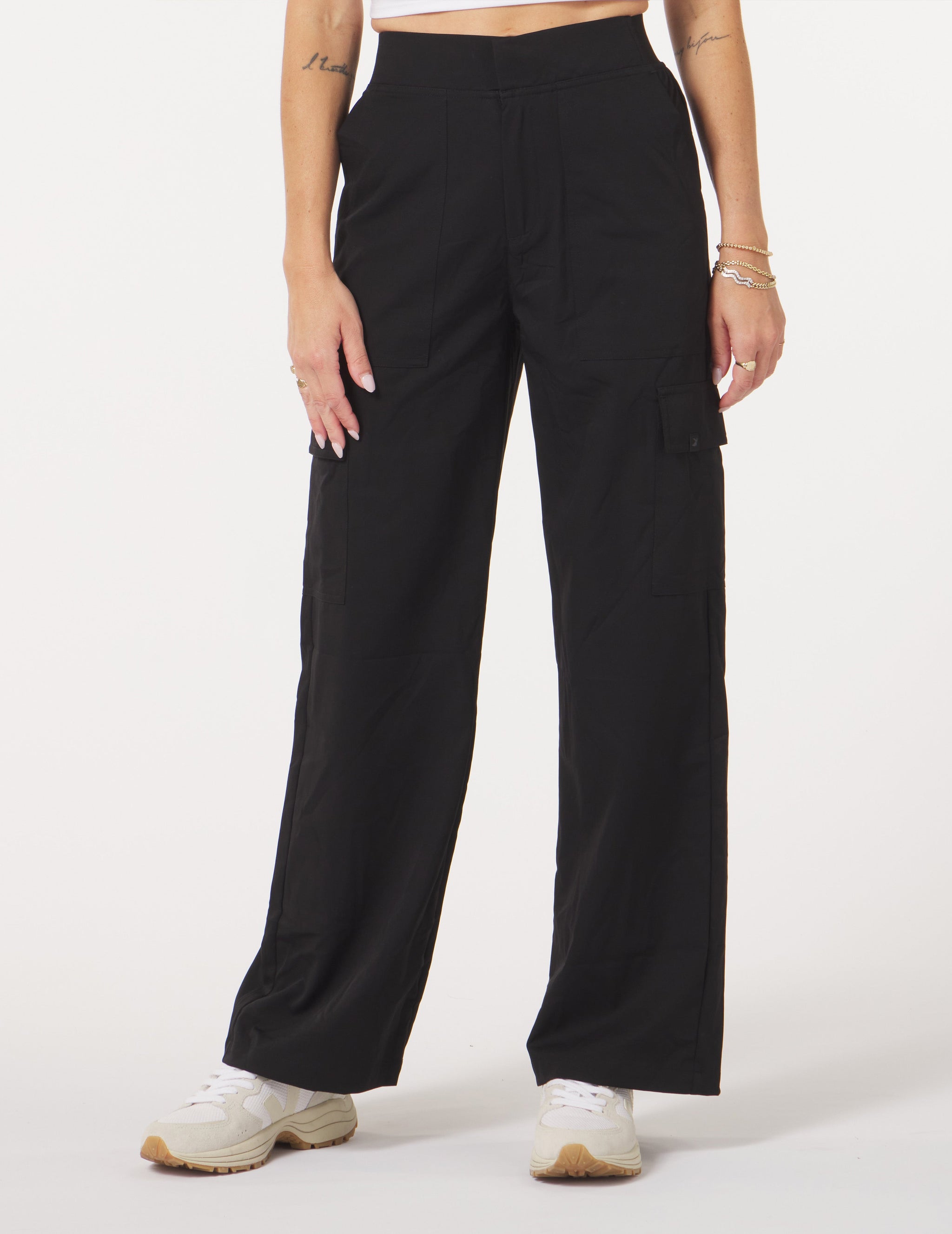 Women's Glyder Houston Cargo Pants Medium Black Regular