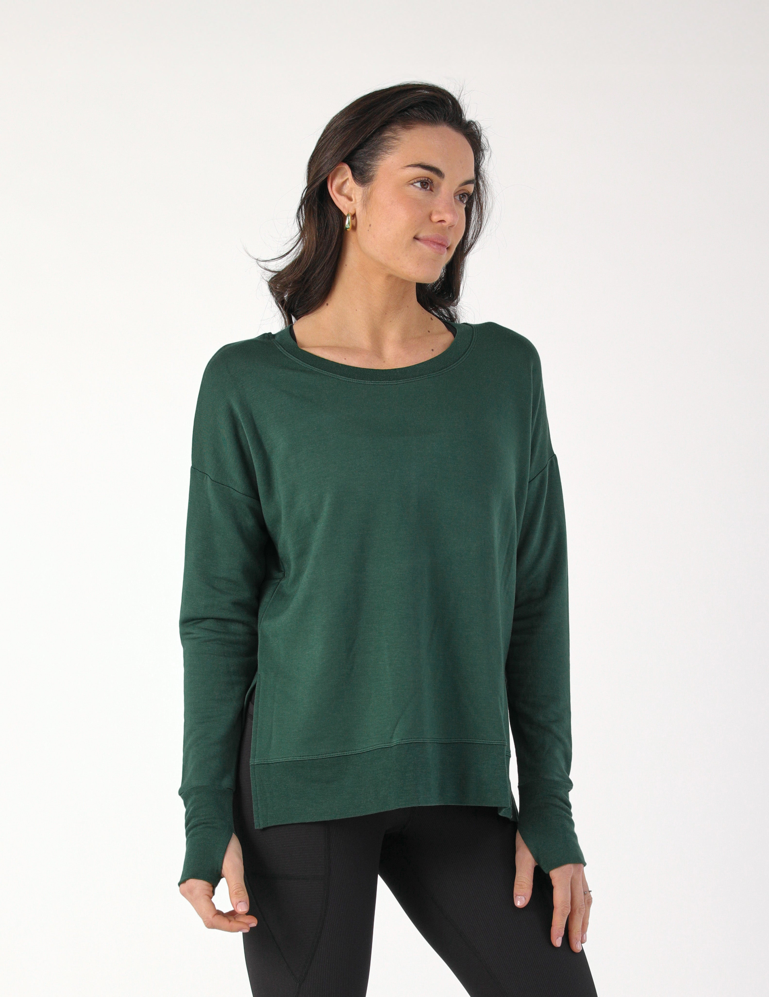 Lounge Long Sleeve: Forest
