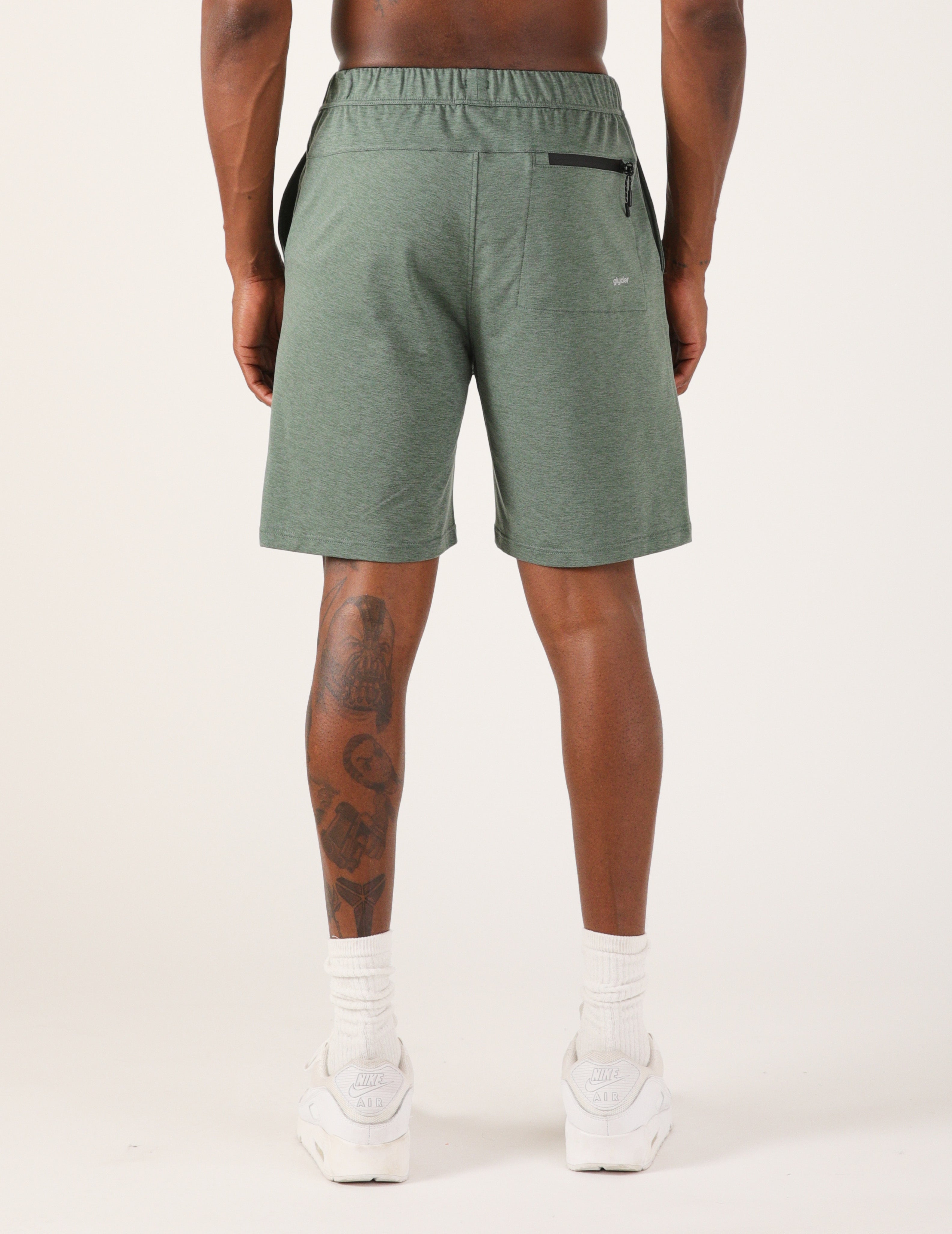 Medalist Short 7.5: Smoky Basil Marble