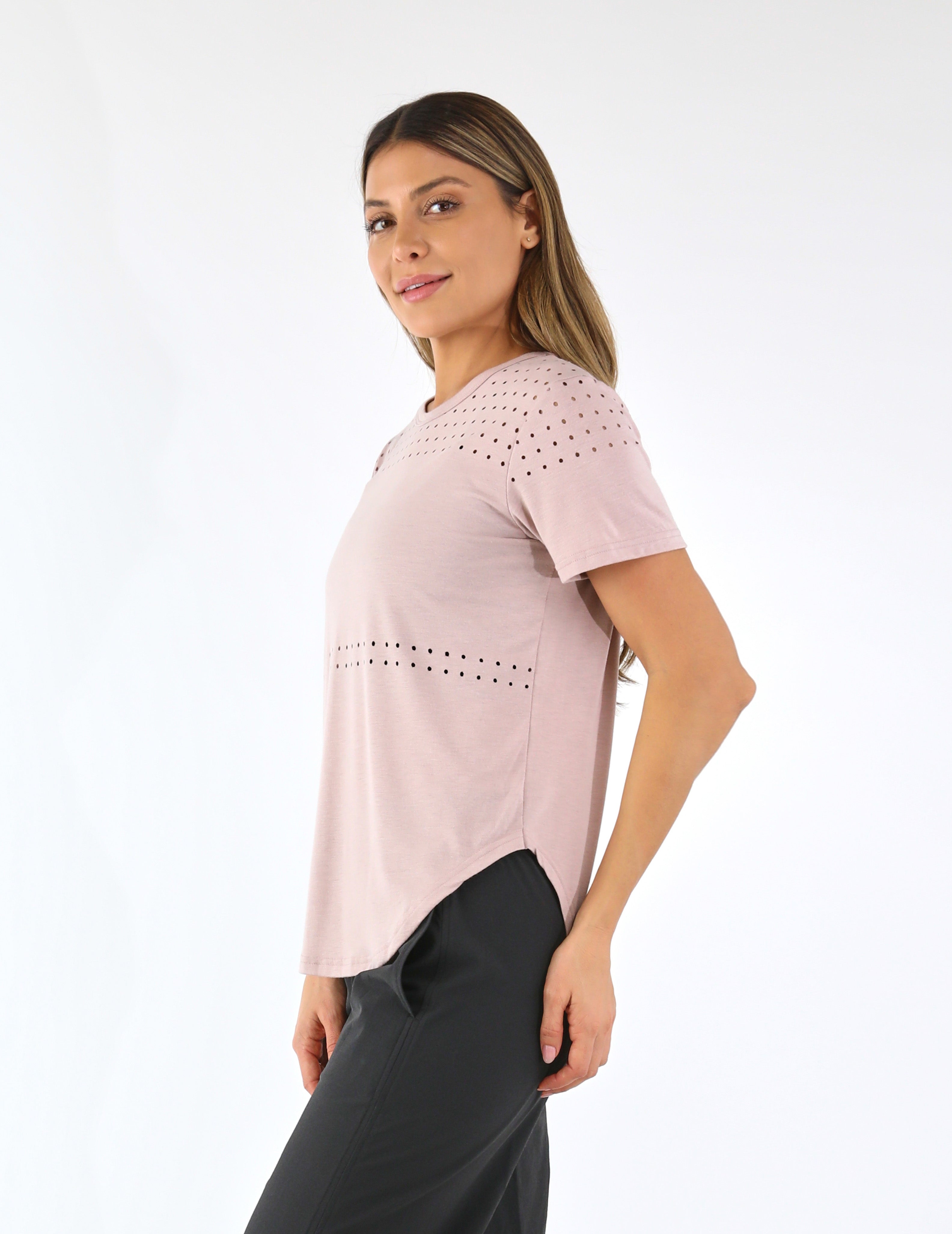 Mood Tee: Adobe Rose