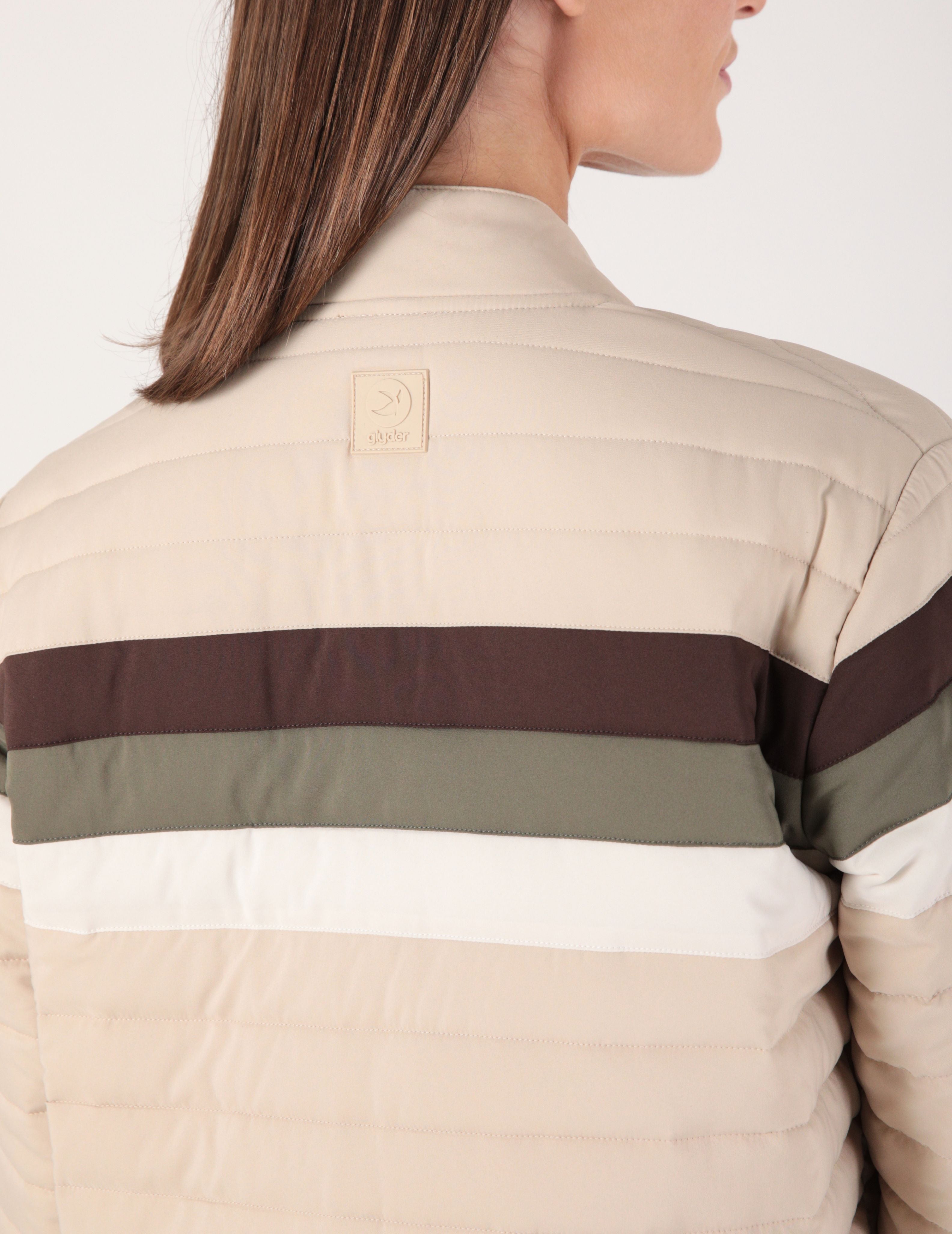 Nova Jacket: Sahara Color Block