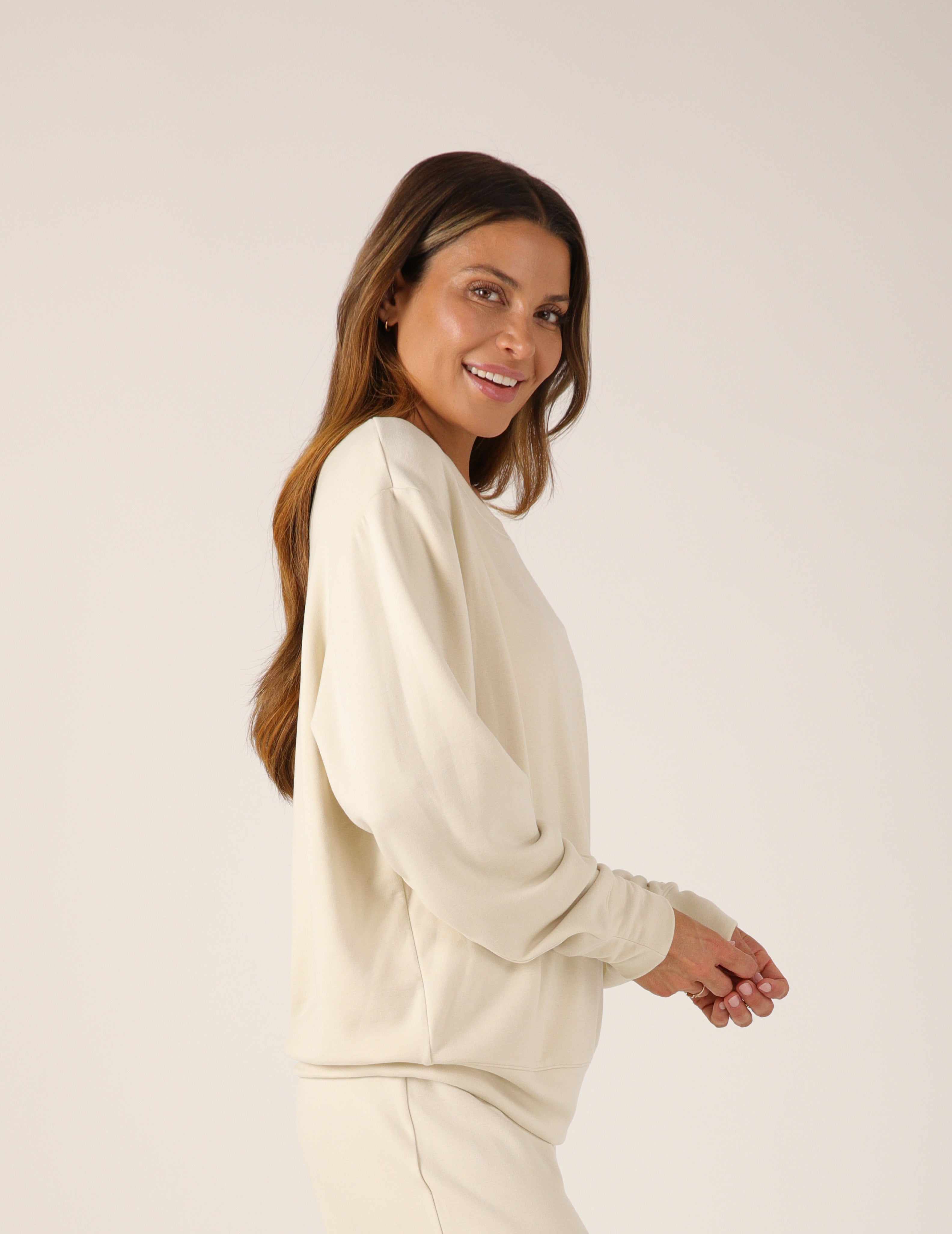 Oversized Crew: Oatmilk