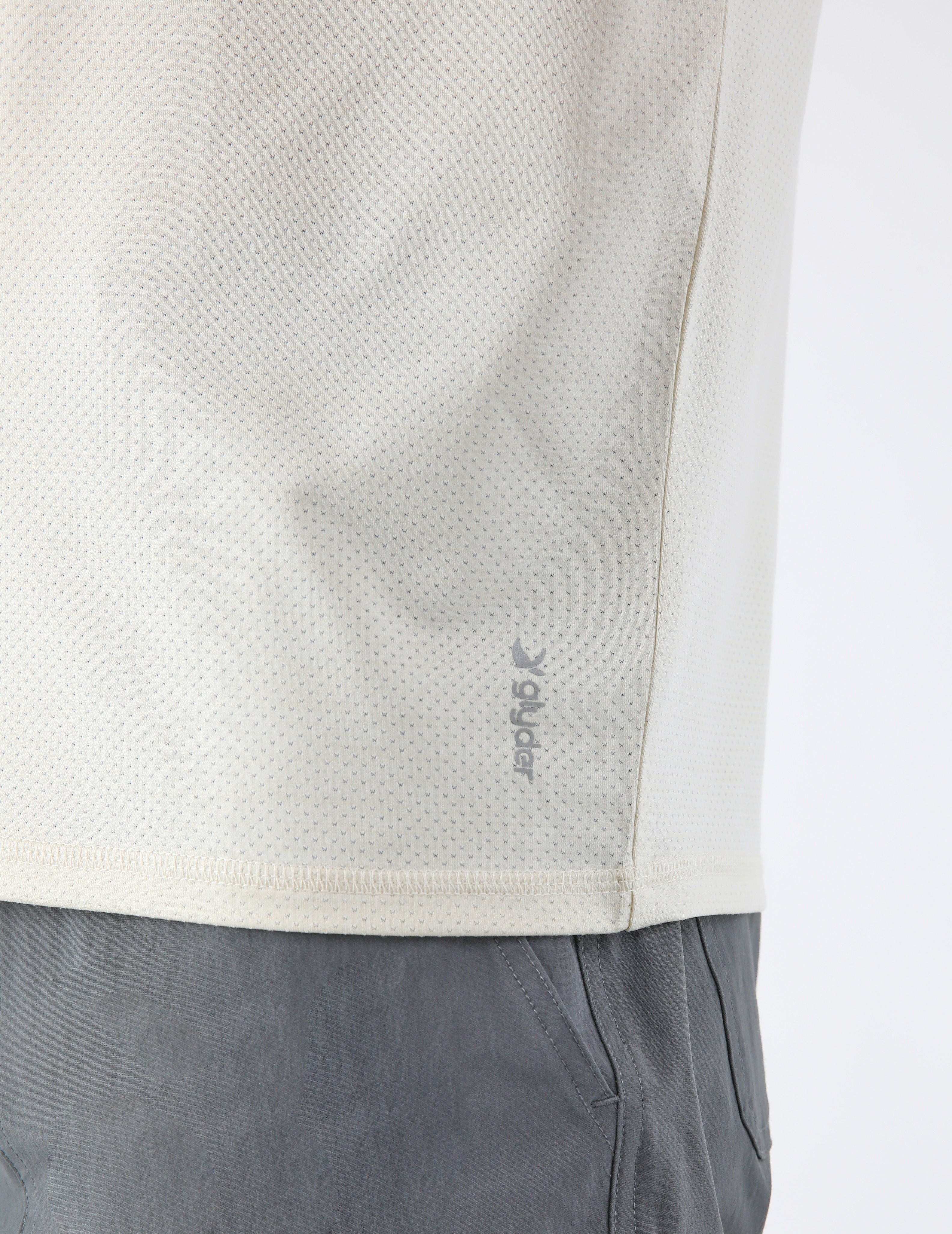 Power Fade Polo: Oatmilk