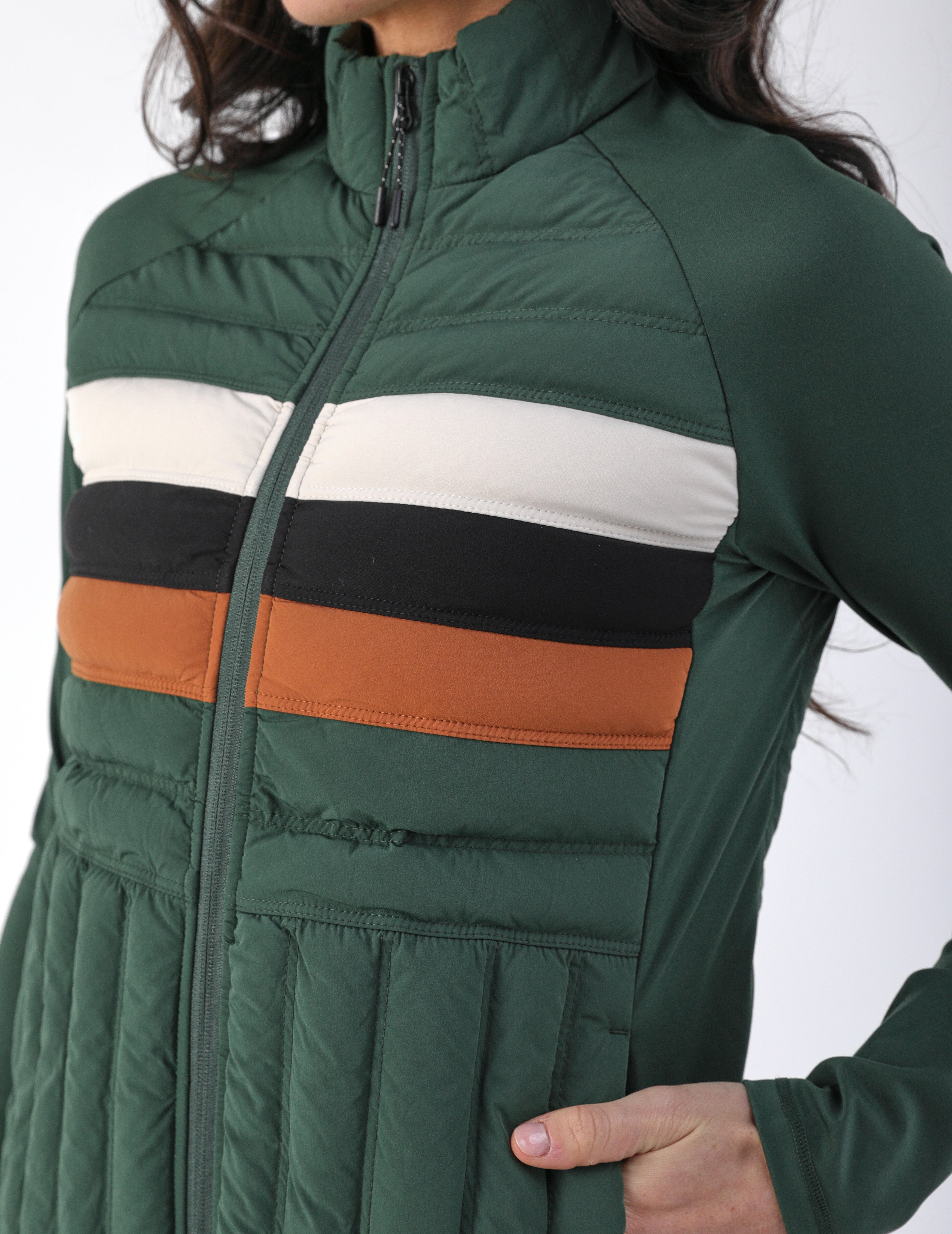 Pure Puffer: Forest/Oatmilk/Black/Cinnamon