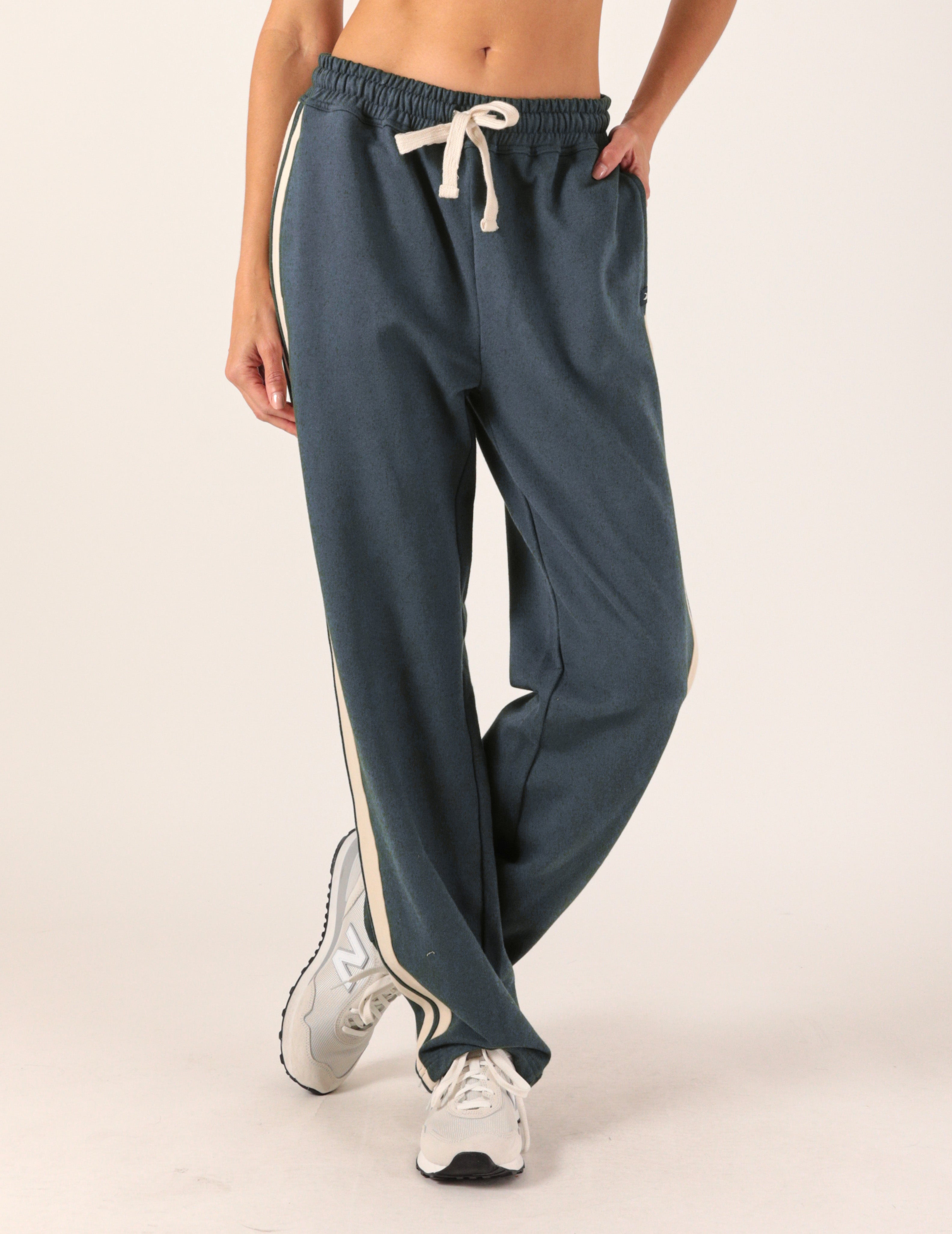 Retro Straight Leg Sweatpant: Slate