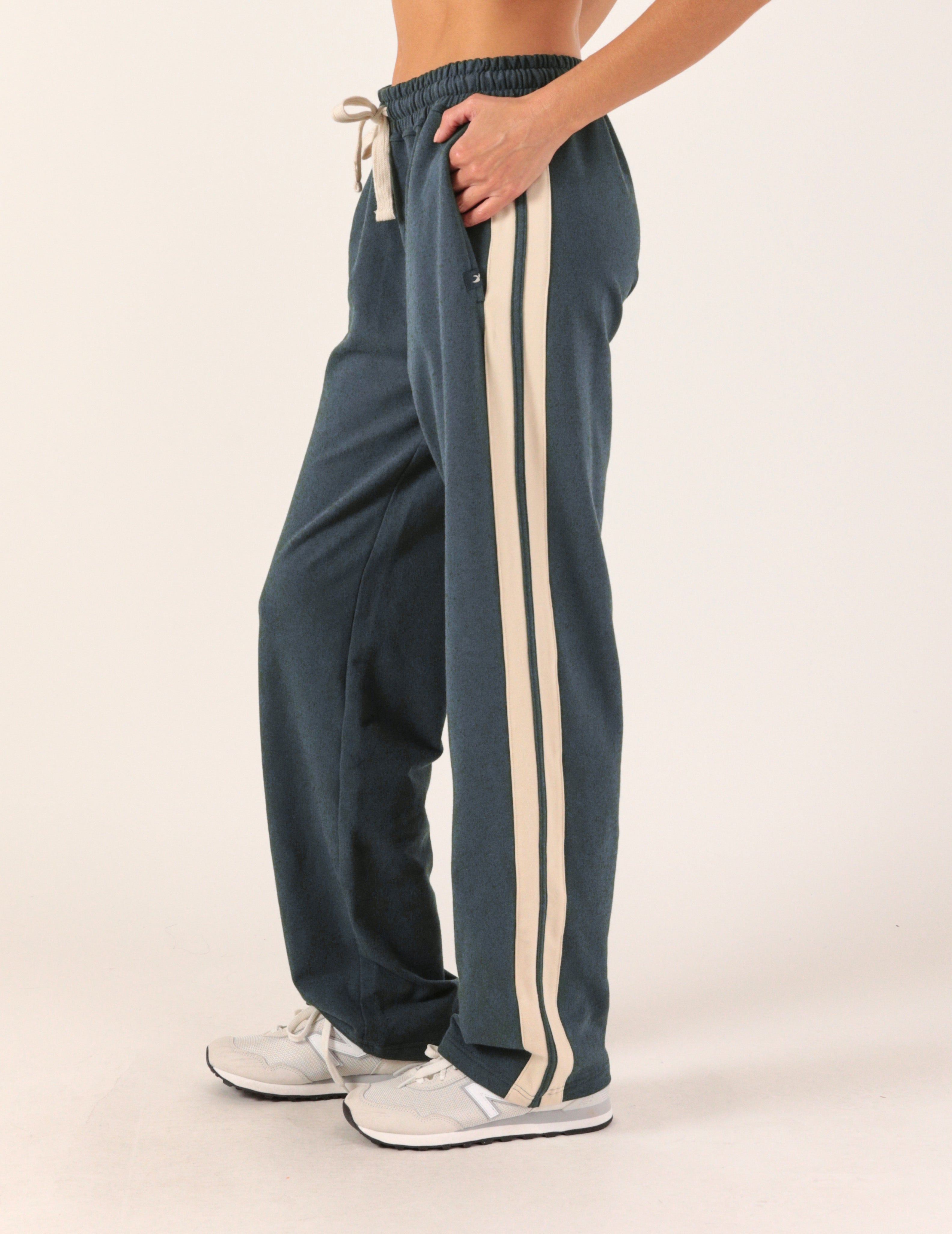 Retro Straight Leg Sweatpant: Slate