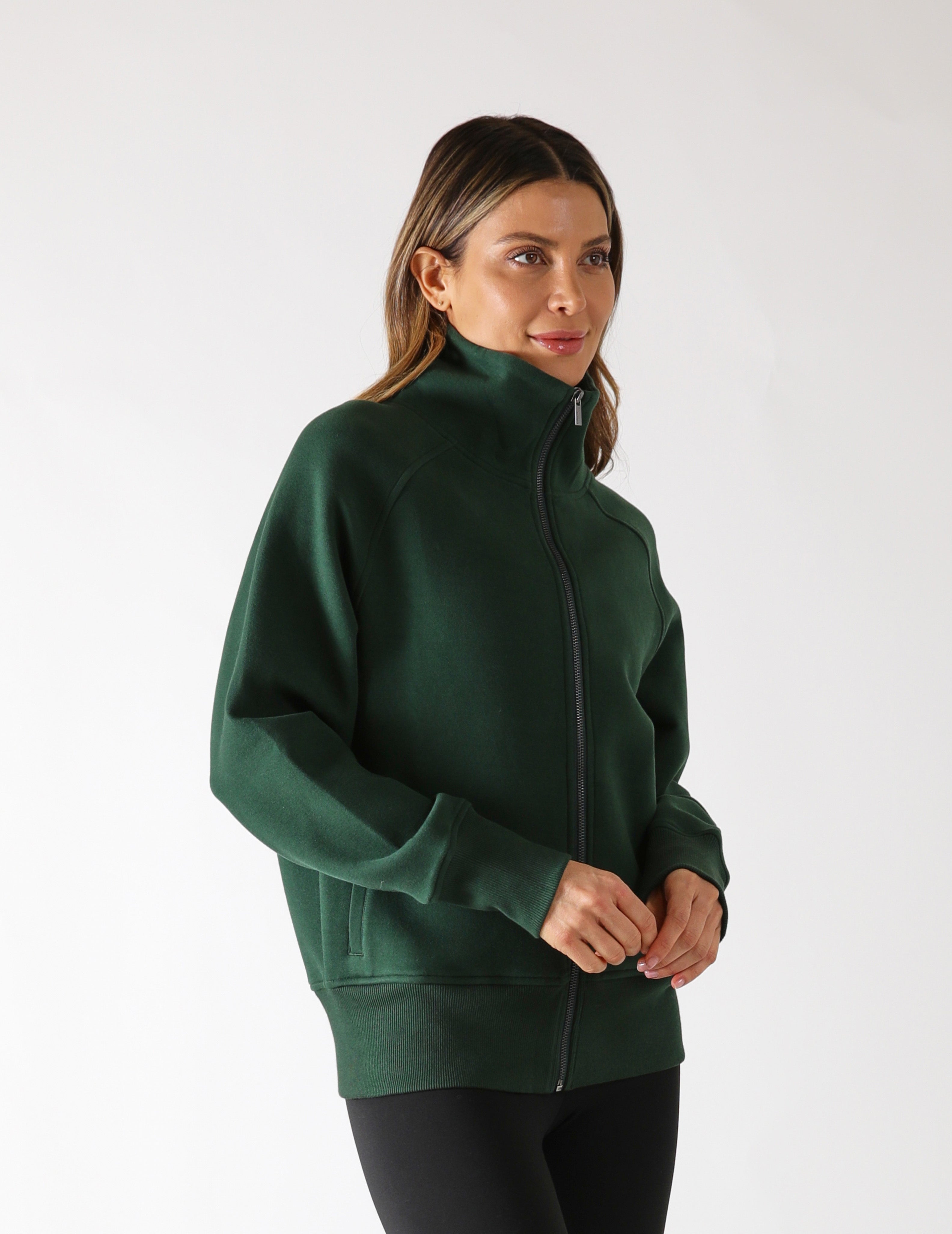 Scuba Full Zip: Forest