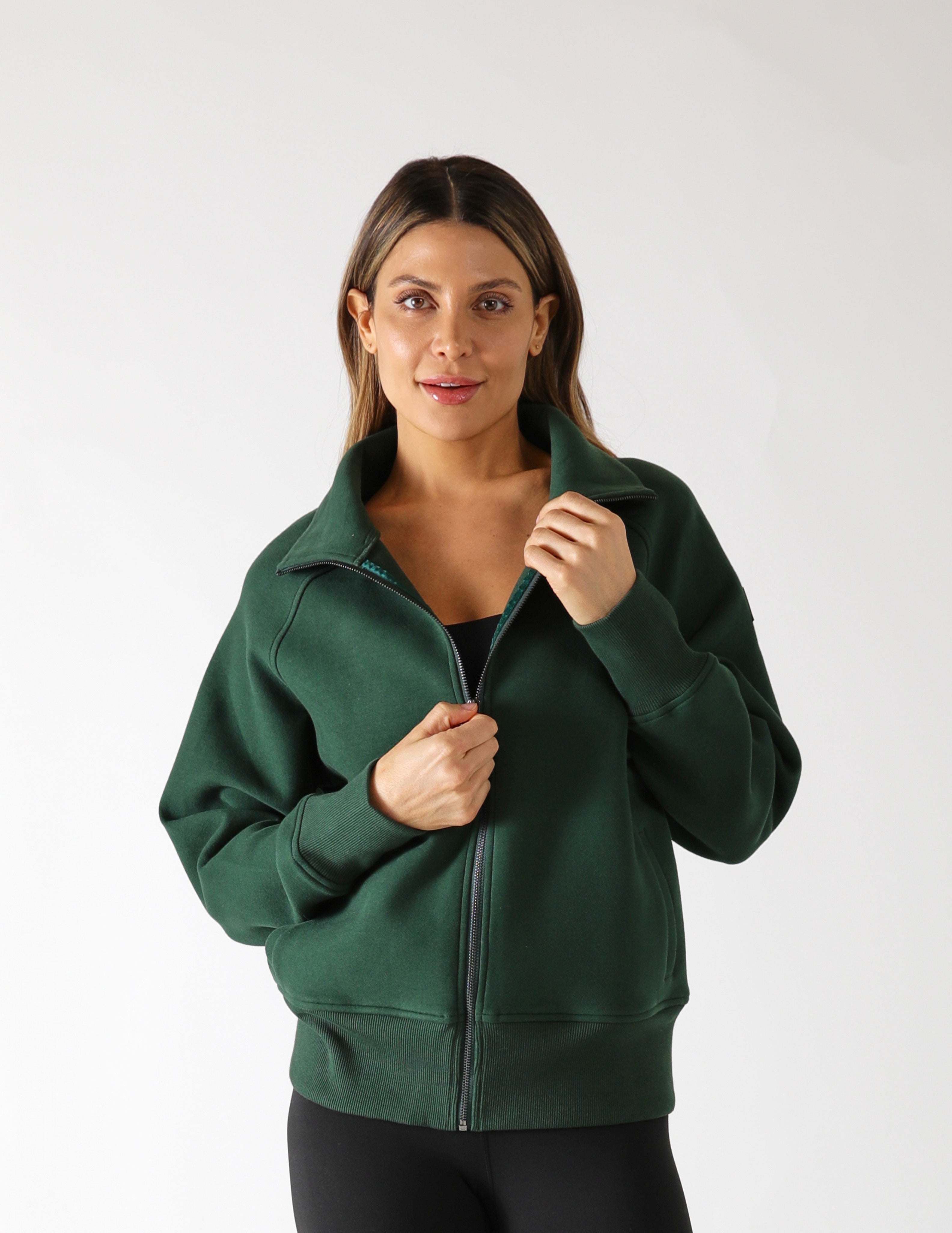 Scuba Full Zip: Forest