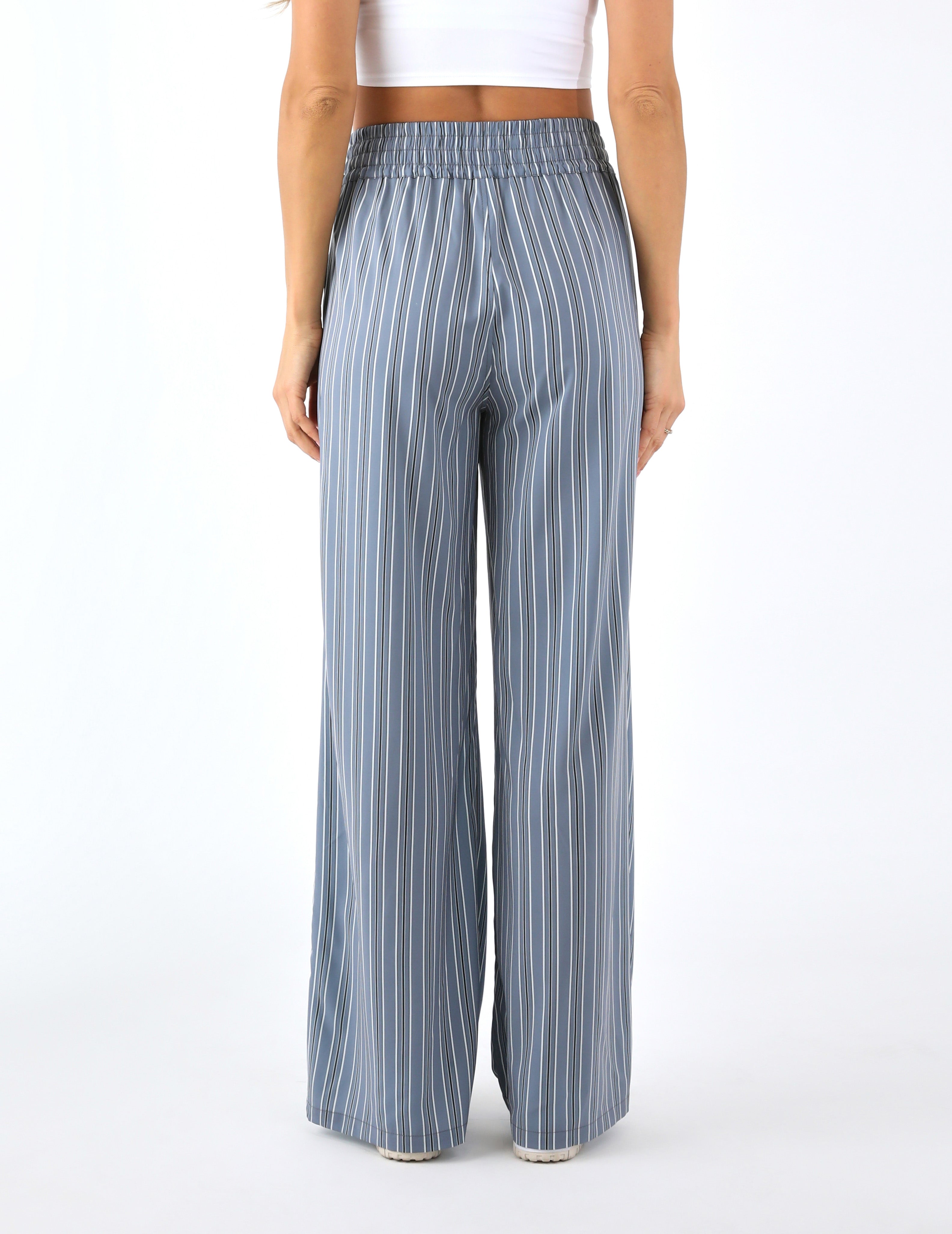 Sydney Pant: Carbon Stripe