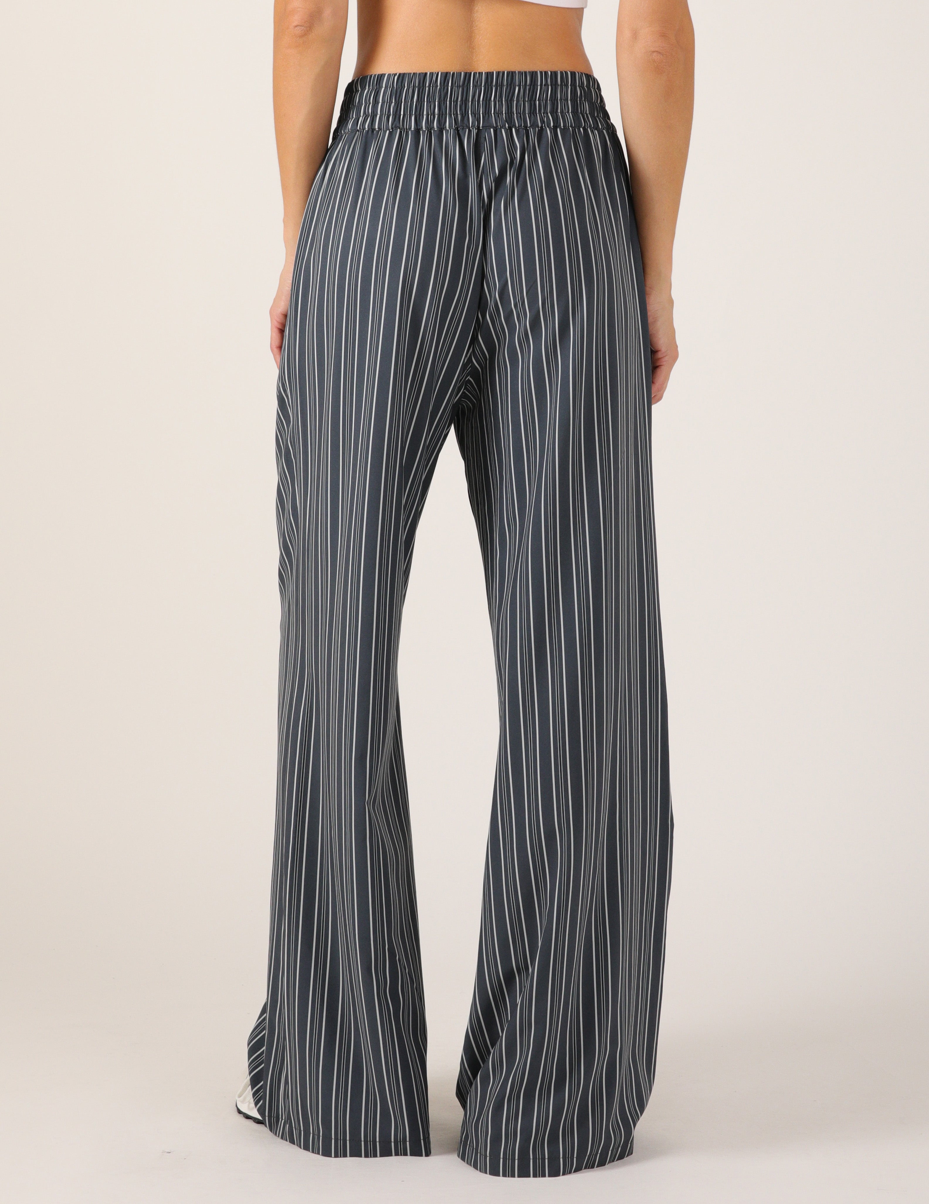Sydney Pant: Slate Jonah Stripe