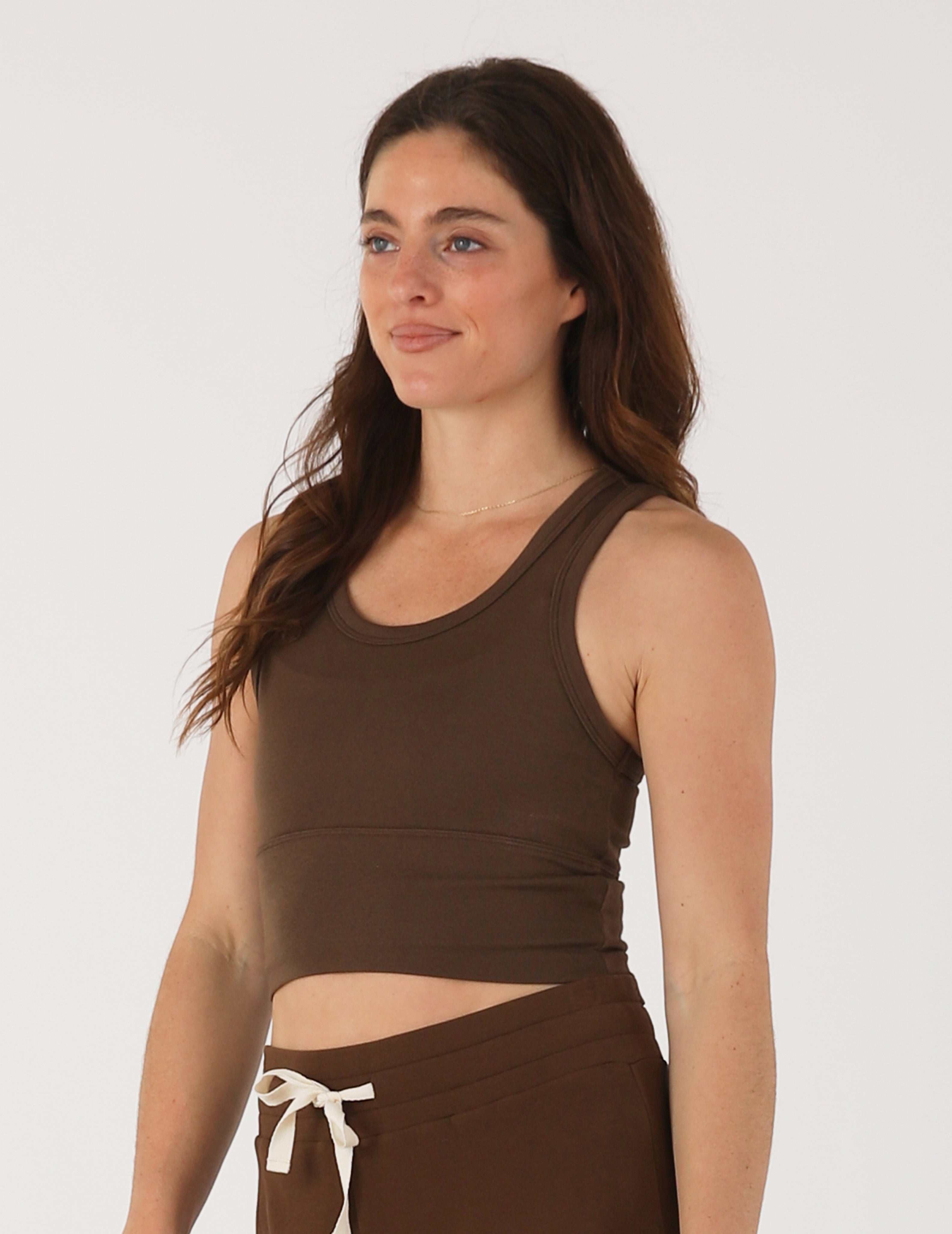 Take It Easy Bra: Chocolate