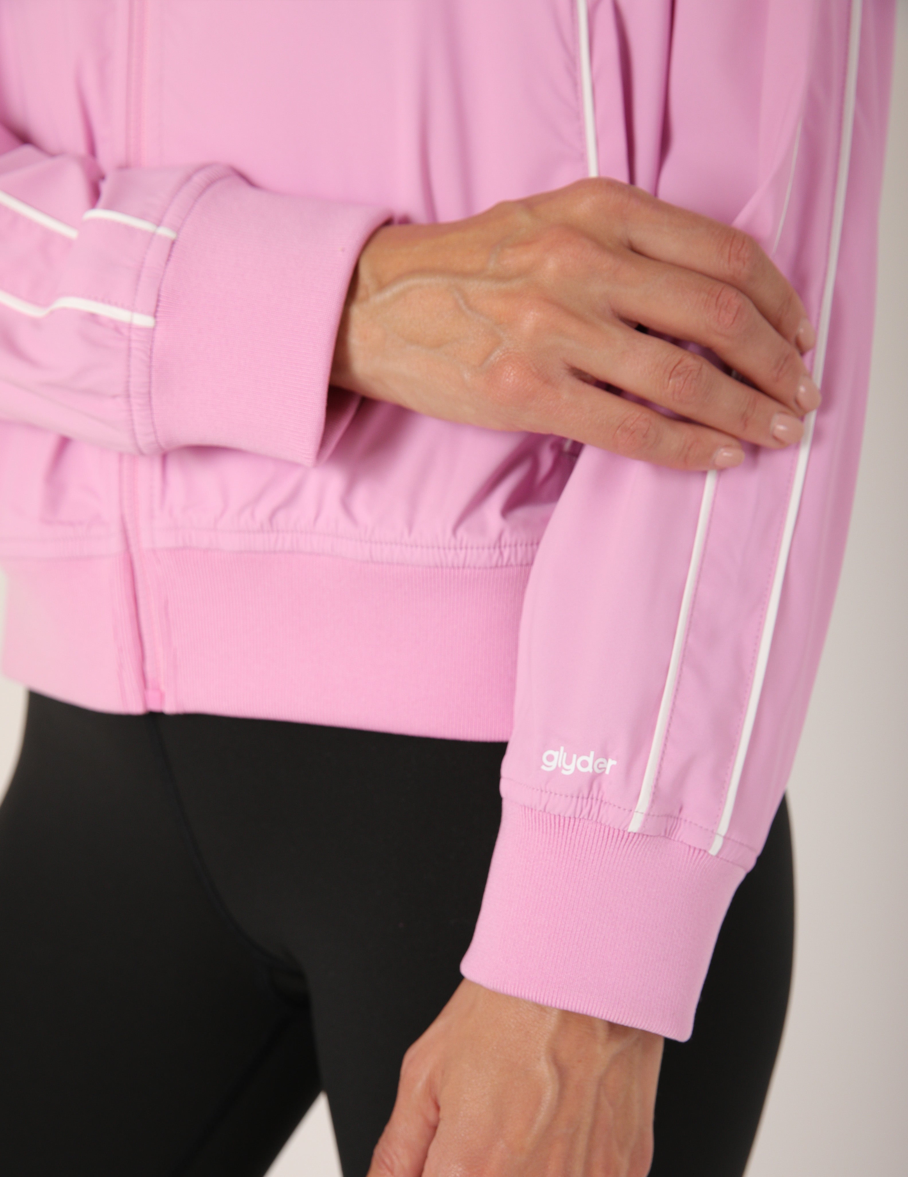 Track Mode Jacket: Wild Orchid/White