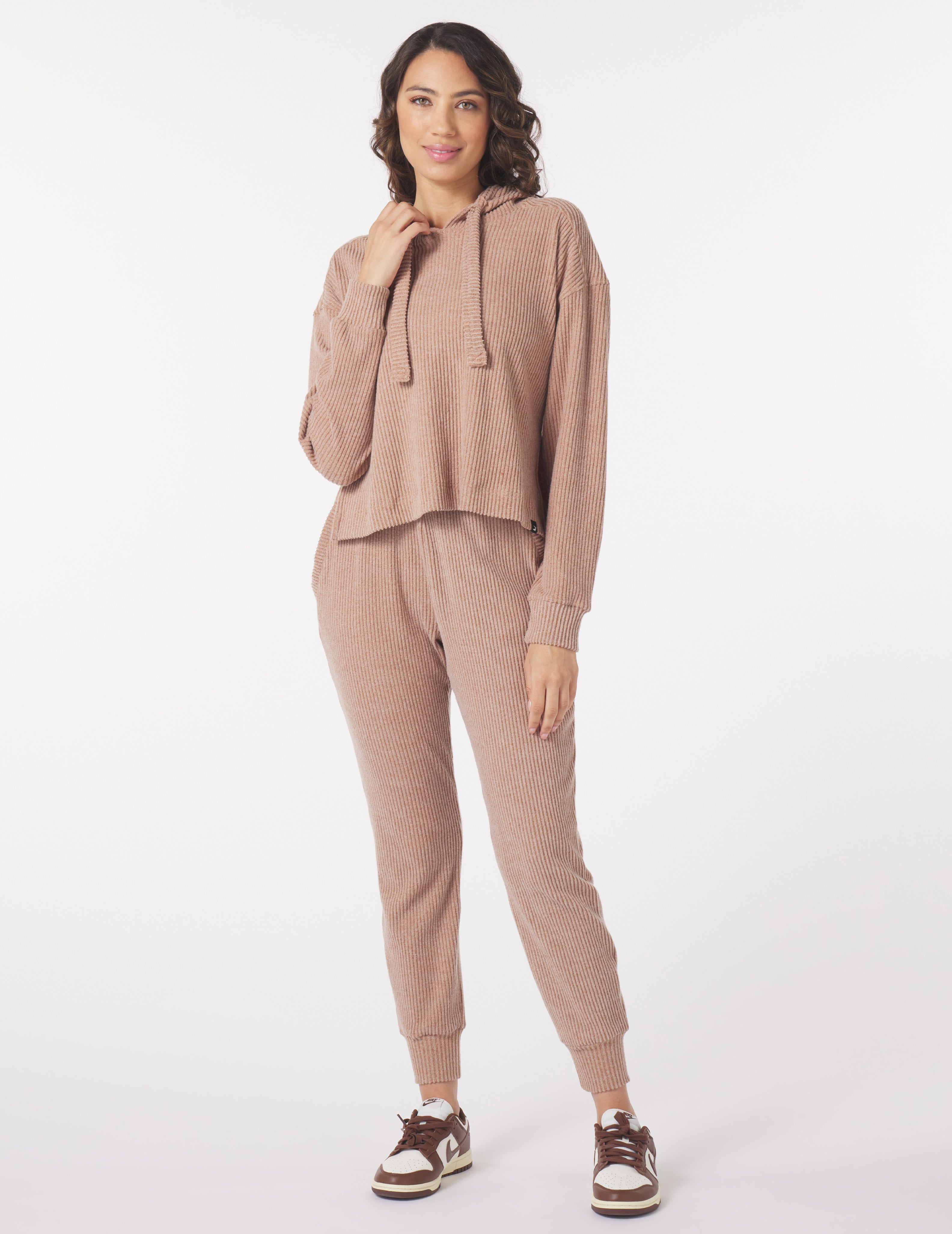 Valley Hoodie: Almond