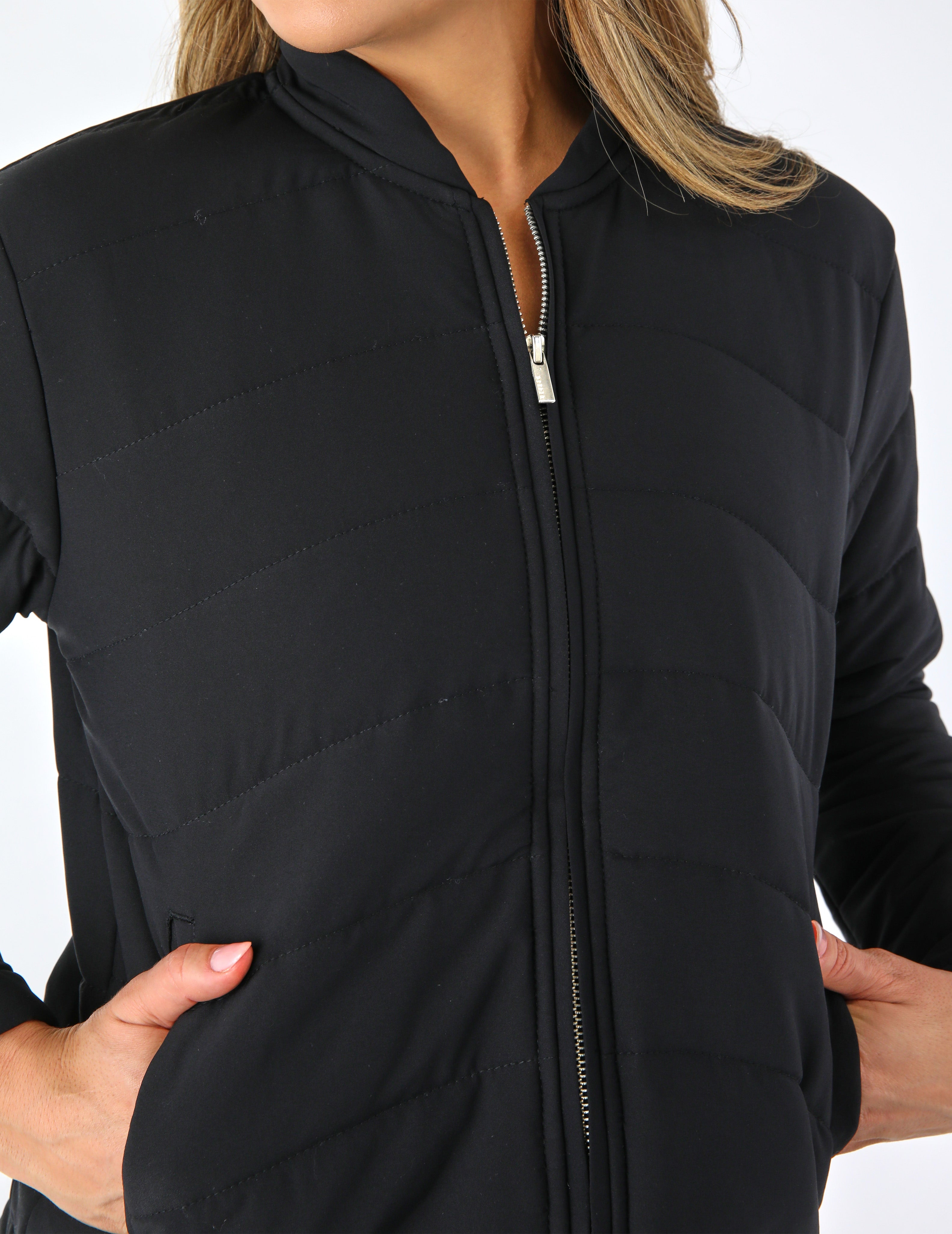 Waverly Jacket: Black
