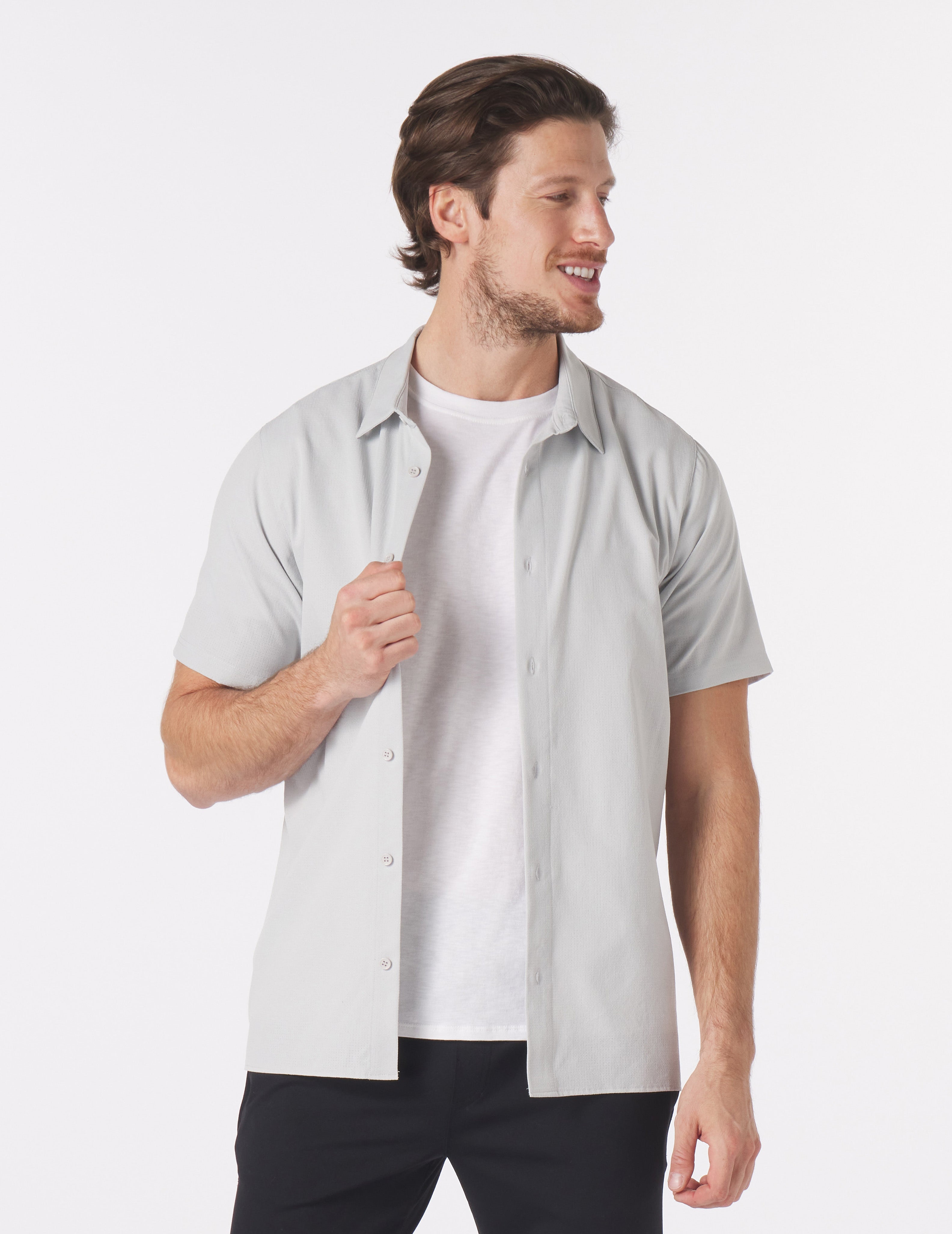 Zephyr Shirt: Ash Grey
