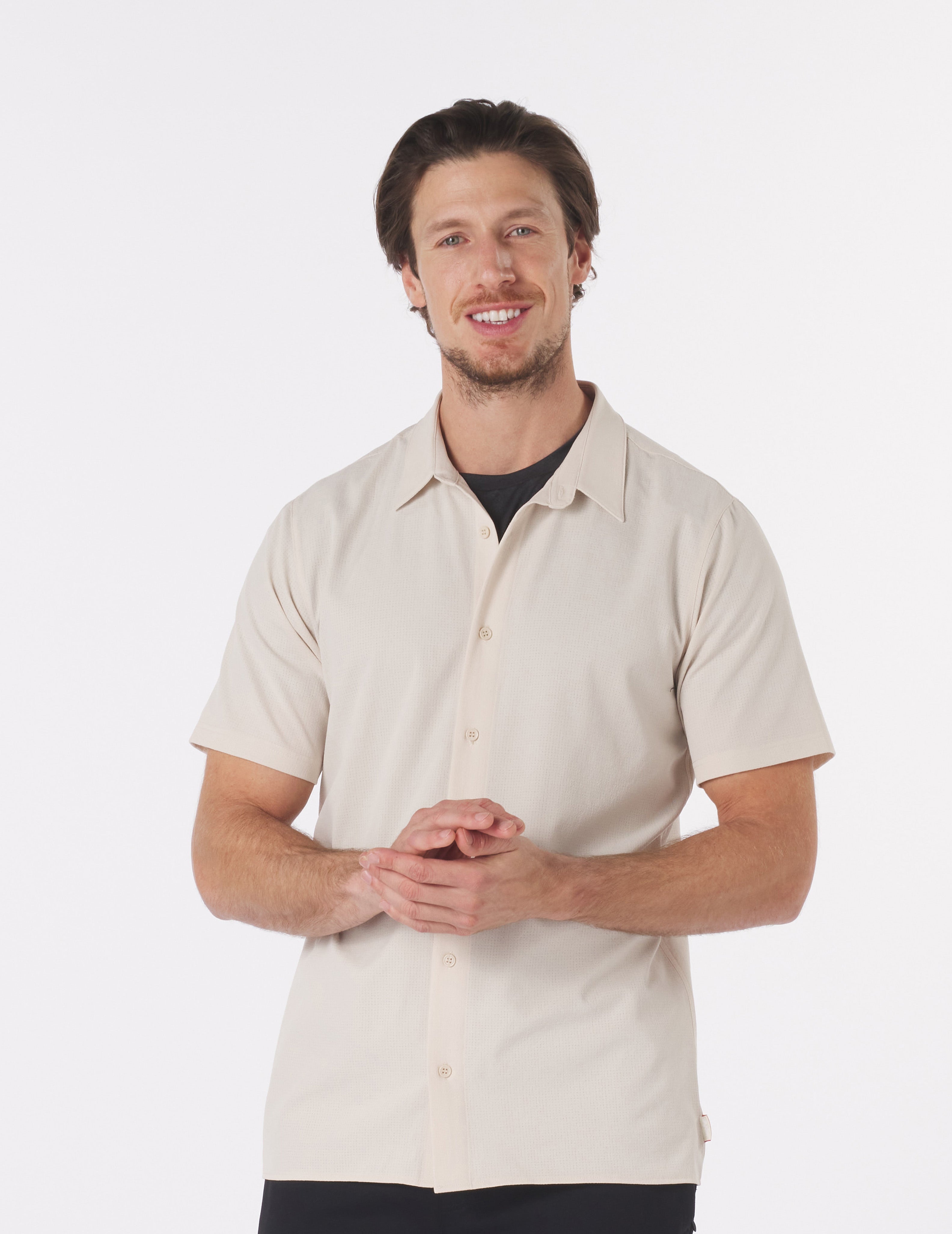 Zephyr Shirt: Oatmilk