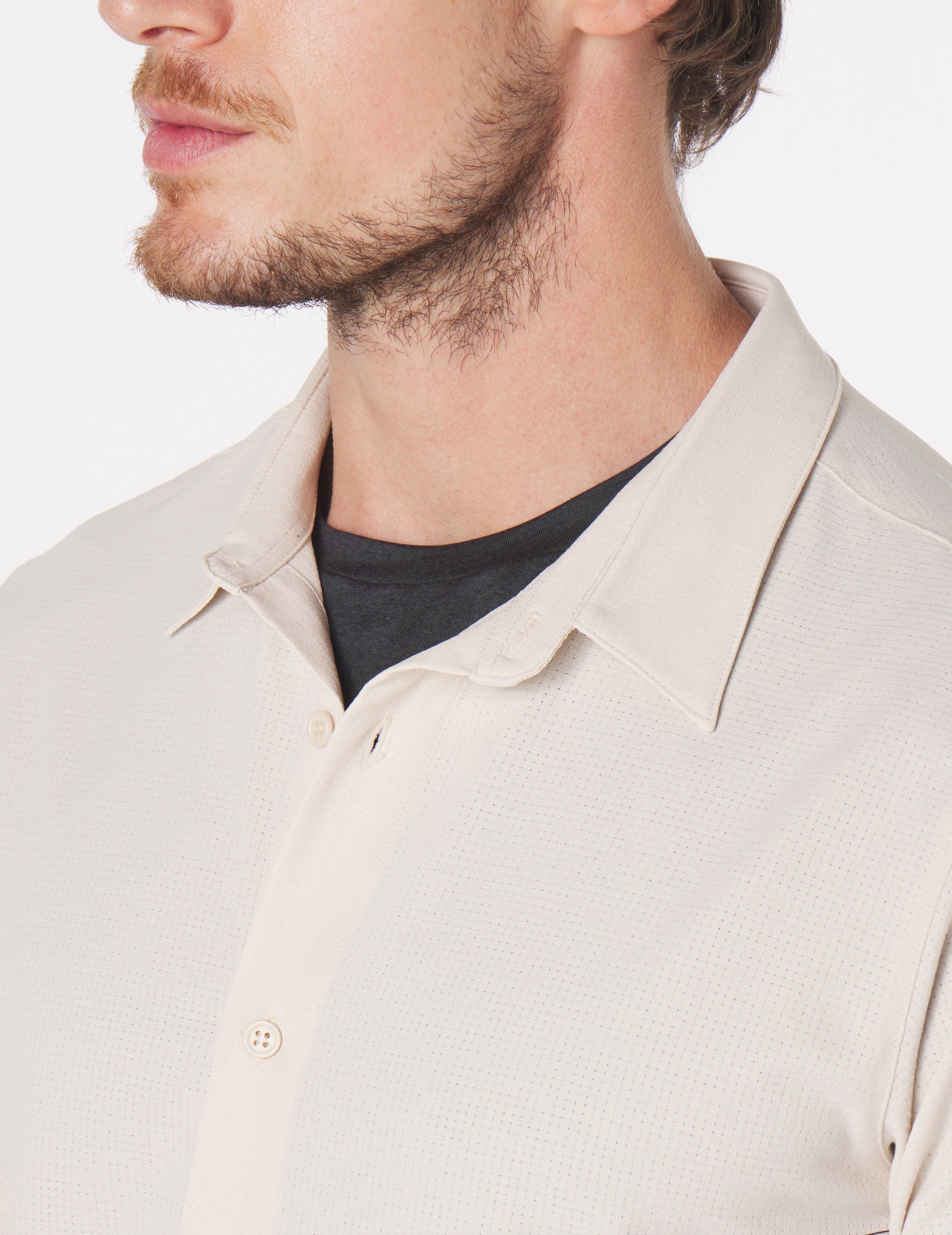 Zephyr Shirt: Oatmilk