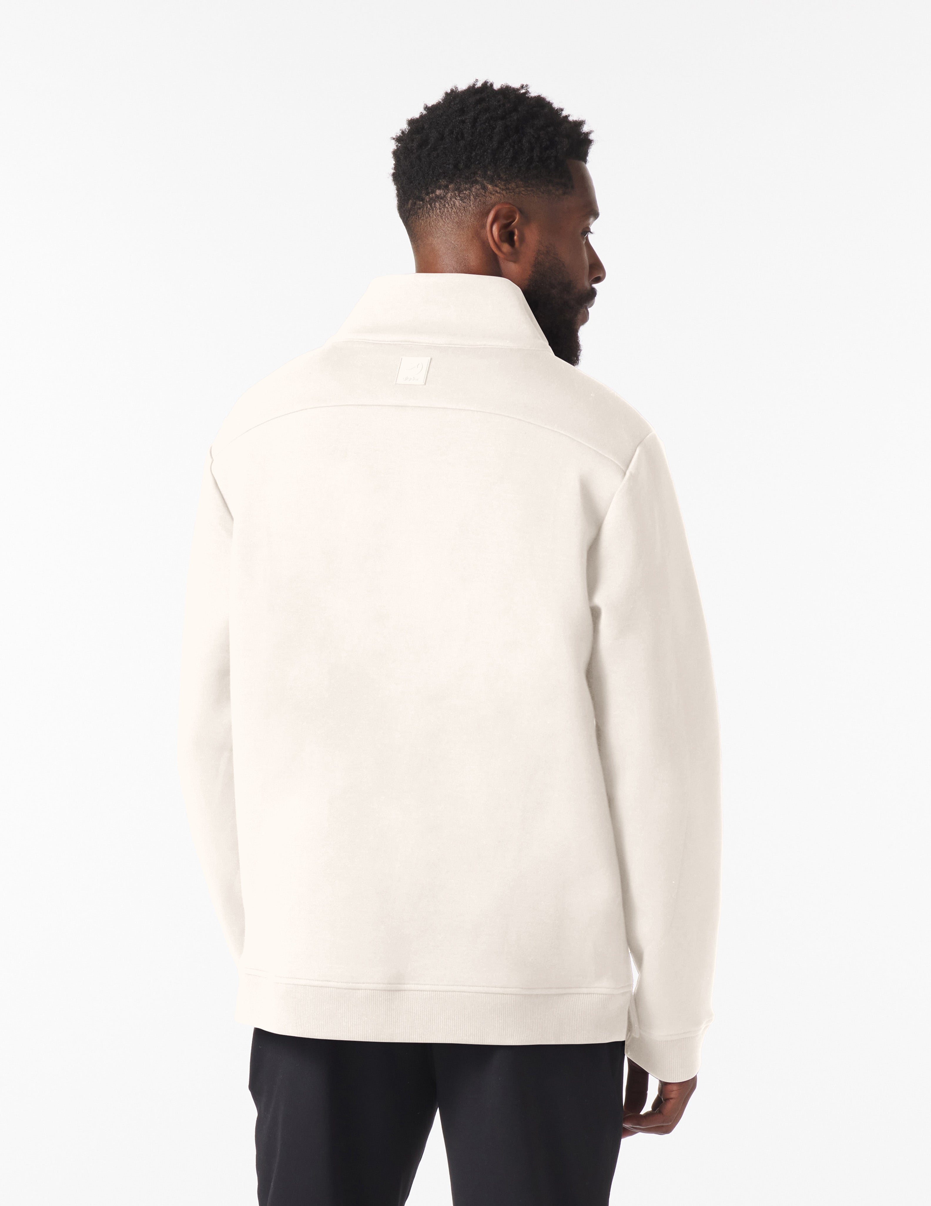 Scuba 1/4 Zip: Oatmilk